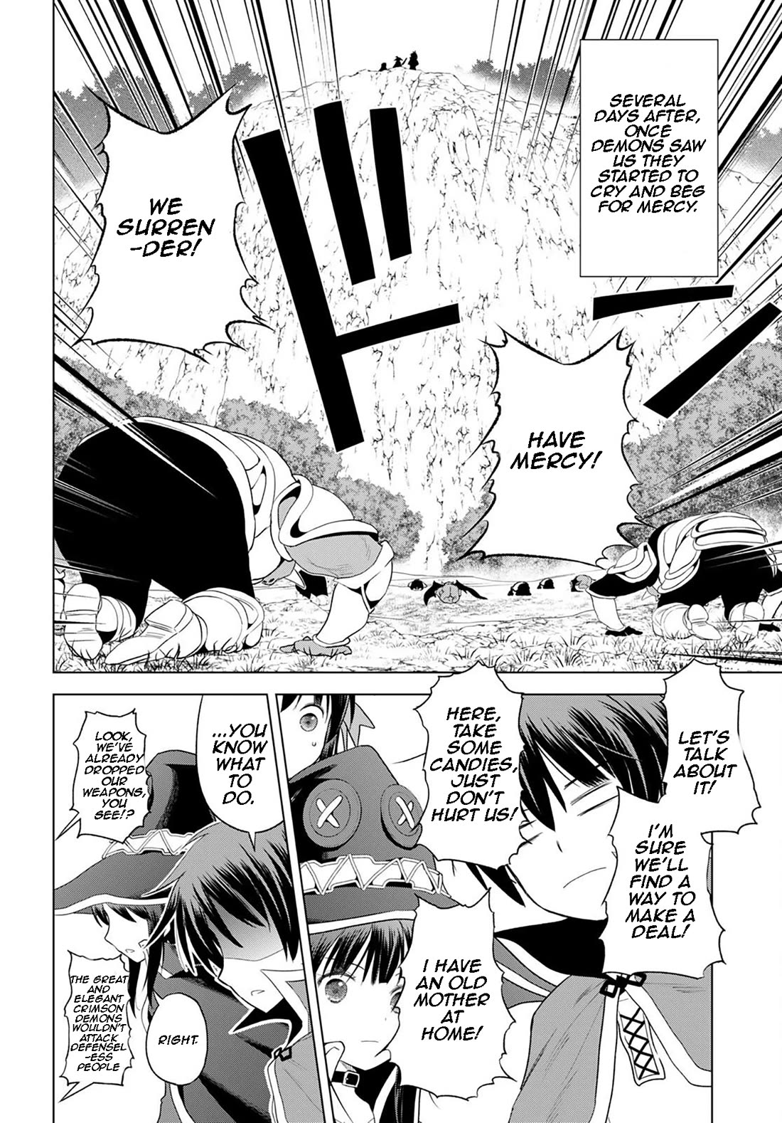 Kono Subarashii Sekai ni Shukufuku o! Chapter 100 page 11 - Chapter 100: Blessing of explosion for this evil goddess! 2