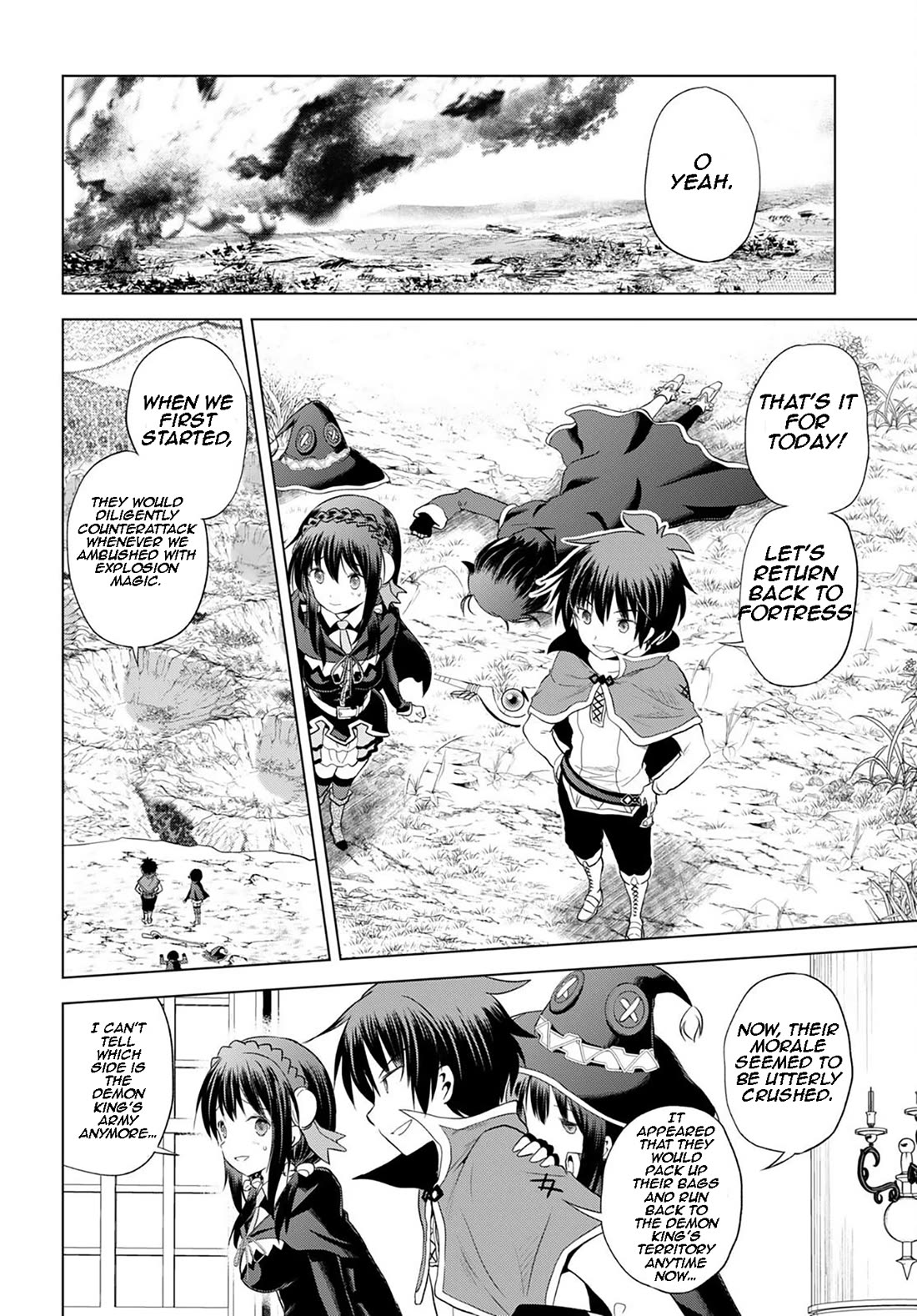 Kono Subarashii Sekai ni Shukufuku o! Chapter 100 page 13 - Chapter 100: Blessing of explosion for this evil goddess! 2