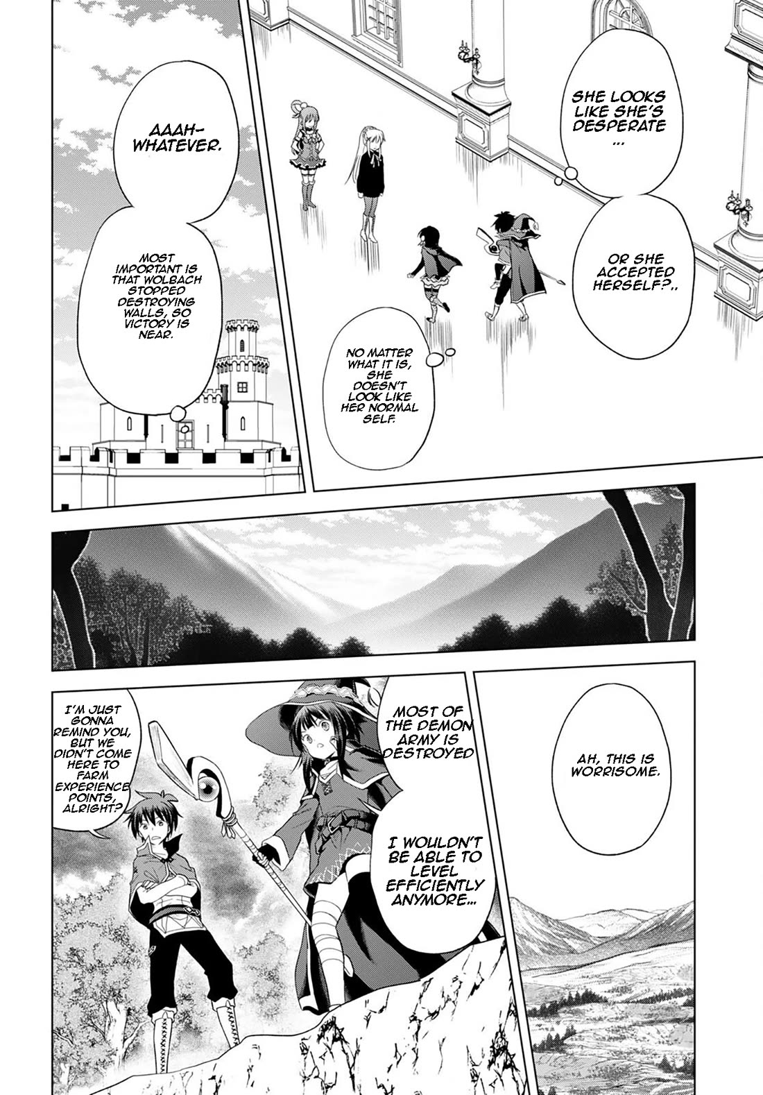 Kono Subarashii Sekai ni Shukufuku o! Chapter 100 page 15 - Chapter 100: Blessing of explosion for this evil goddess! 2