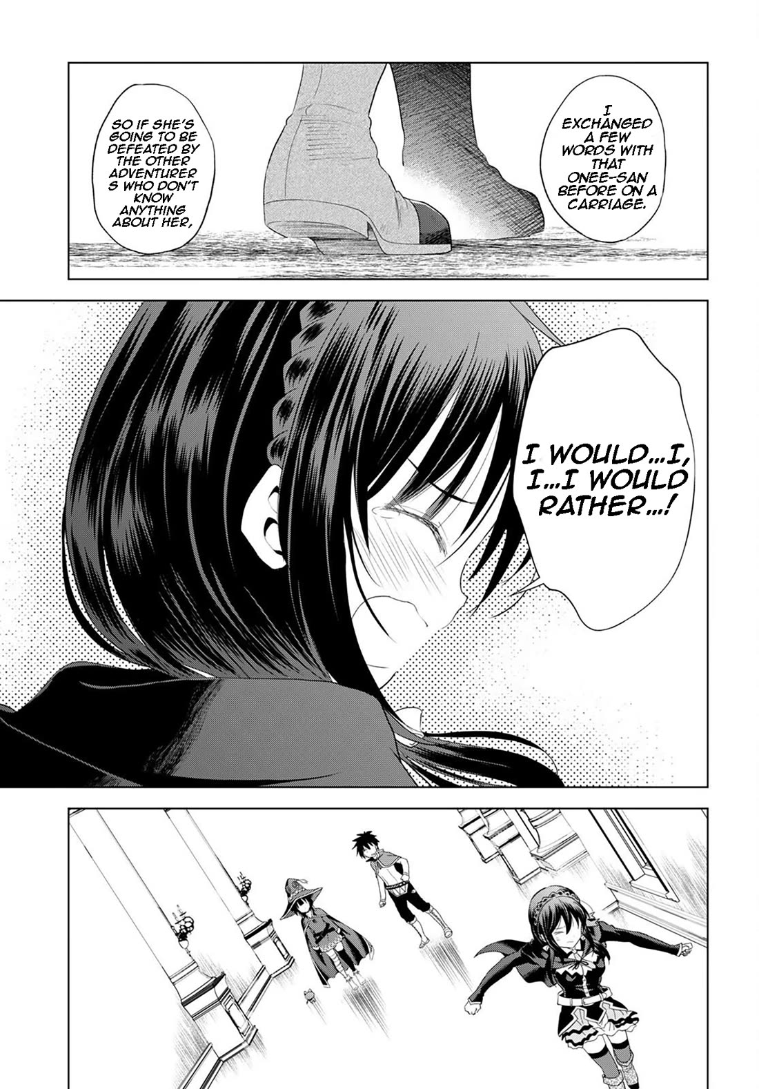 Kono Subarashii Sekai ni Shukufuku o! Chapter 101 page 11 - Chapter 101: Give this explosive girl a determination to fight!