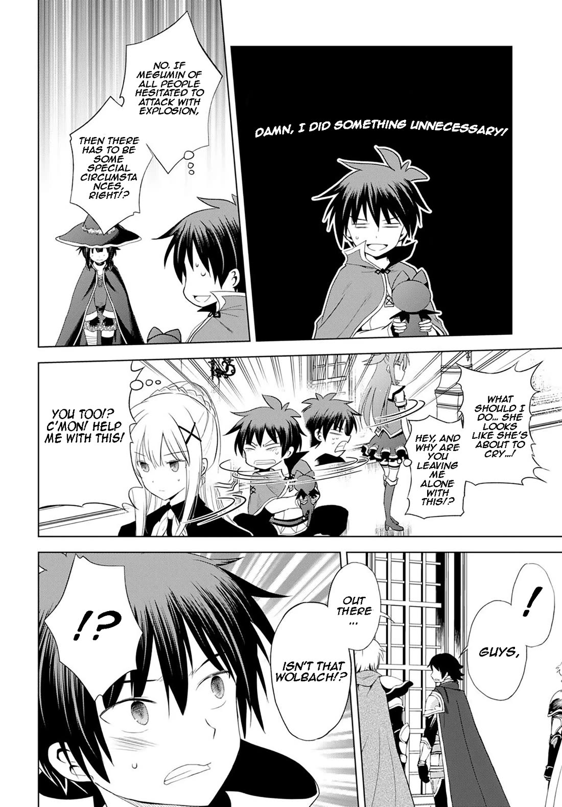 Kono Subarashii Sekai ni Shukufuku o! Chapter 101 page 6 - Chapter 101: Give this explosive girl a determination to fight!