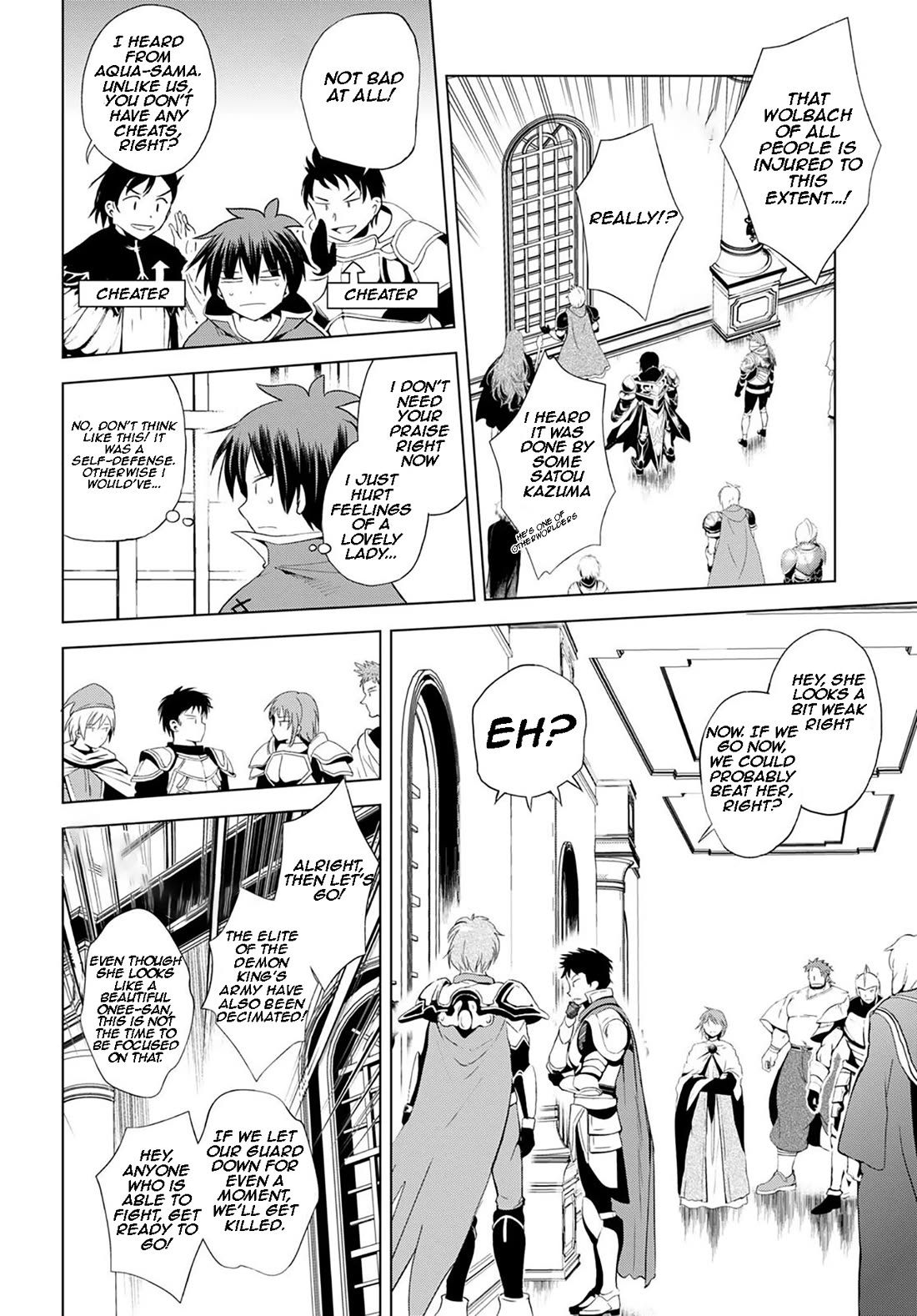 Kono Subarashii Sekai ni Shukufuku o! Chapter 101 page 8 - Chapter 101: Give this explosive girl a determination to fight!