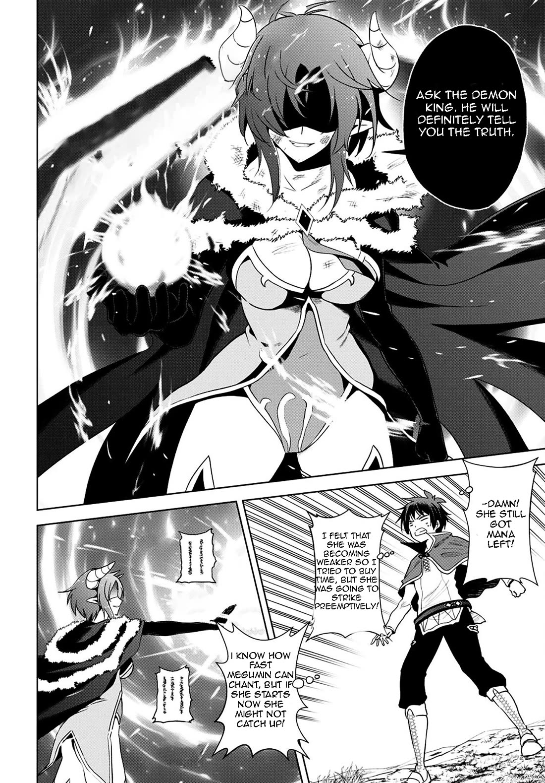 Kono Subarashii Sekai ni Shukufuku o! Chapter 102 page 10 - Chapter 102: Blaze the evil goddess!