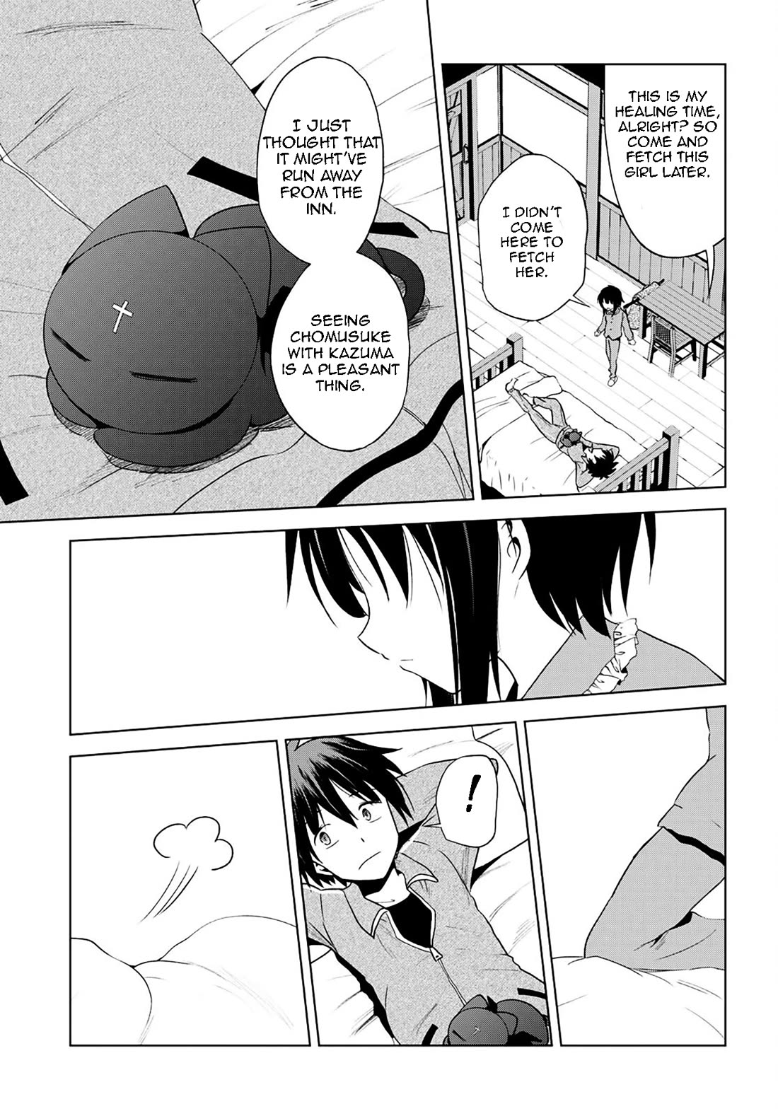 Kono Subarashii Sekai ni Shukufuku o! Chapter 102 page 22 - Chapter 102: Blaze the evil goddess!
