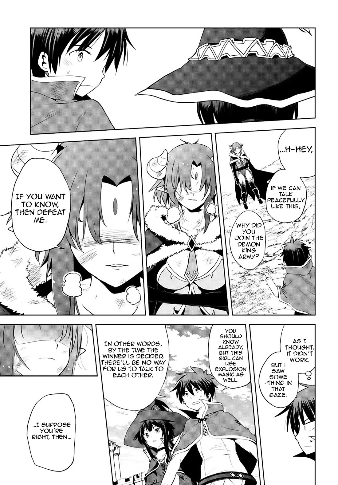 Kono Subarashii Sekai ni Shukufuku o! Chapter 102 page 9 - Chapter 102: Blaze the evil goddess!