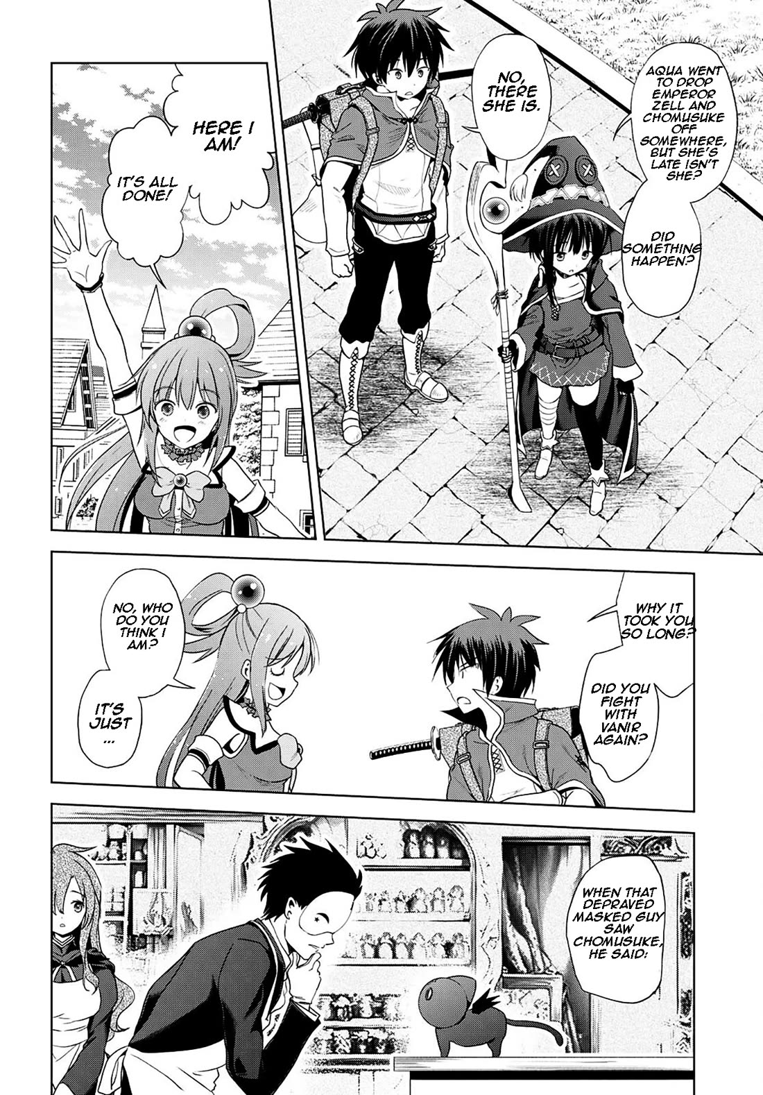 Kono Subarashii Sekai ni Shukufuku o! Chapter 104 page 19 - Chapter 104: Let's say 'no' to this unexpected arranged marriage!