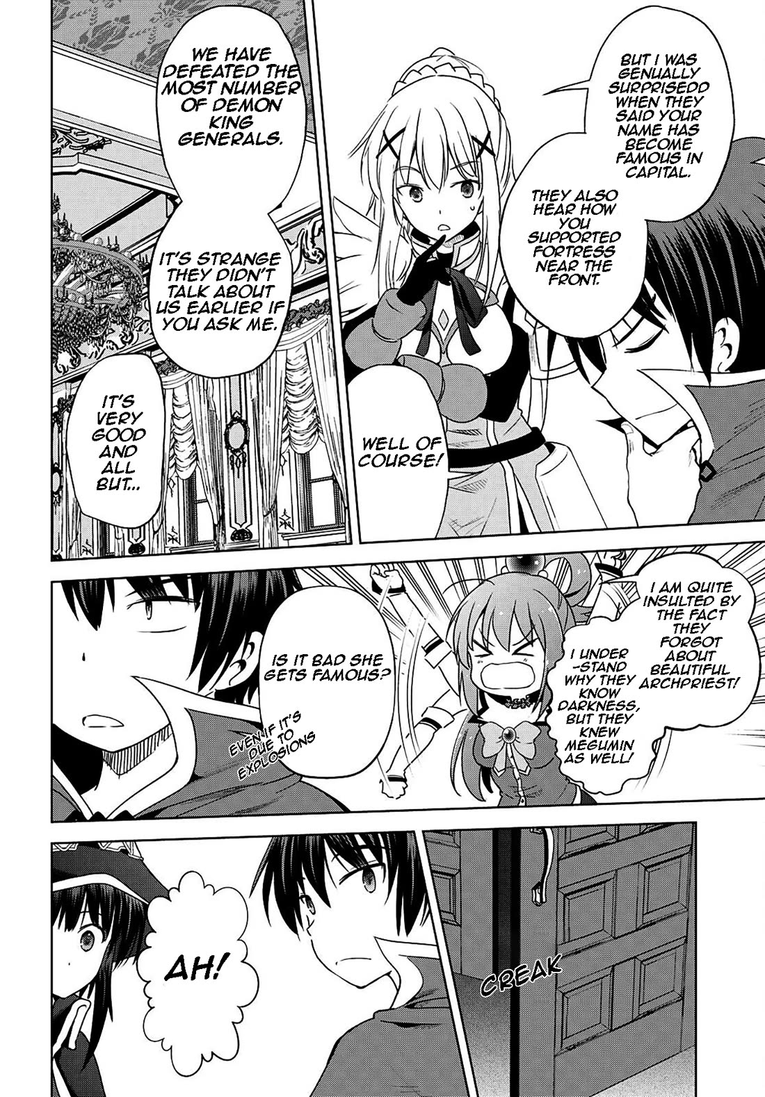 Kono Subarashii Sekai ni Shukufuku o! Chapter 105 page 5 - Chapter 105: Let this collusion break this engagement!