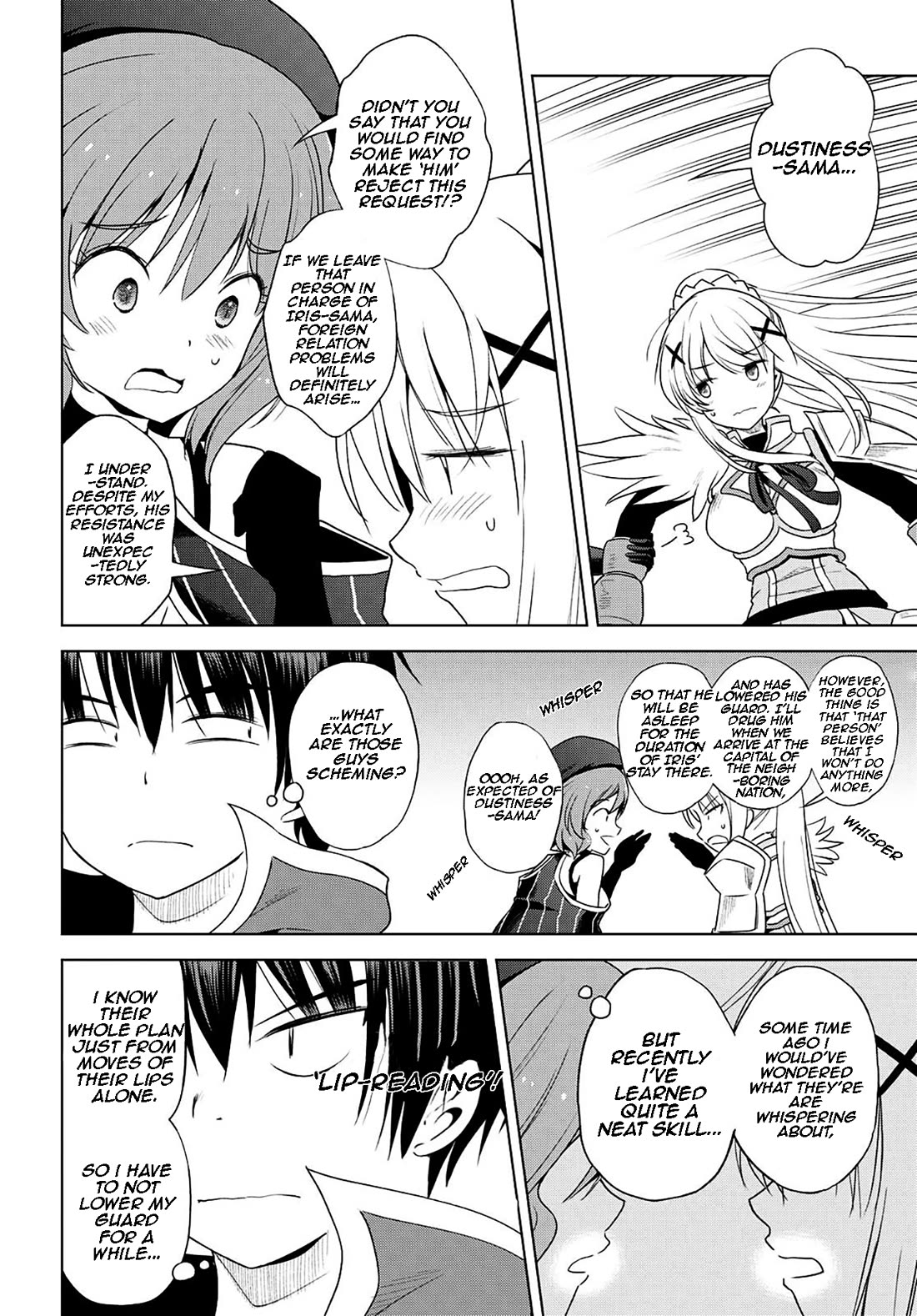 Kono Subarashii Sekai ni Shukufuku o! Chapter 105 page 7 - Chapter 105: Let this collusion break this engagement!