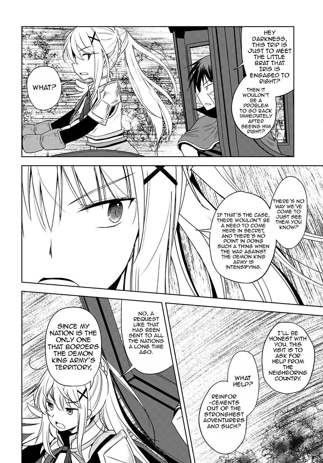 Kono Subarashii Sekai ni Shukufuku o! Chapter 106 page 27 - Chapter 106: Let this collusion break this engagement! 2