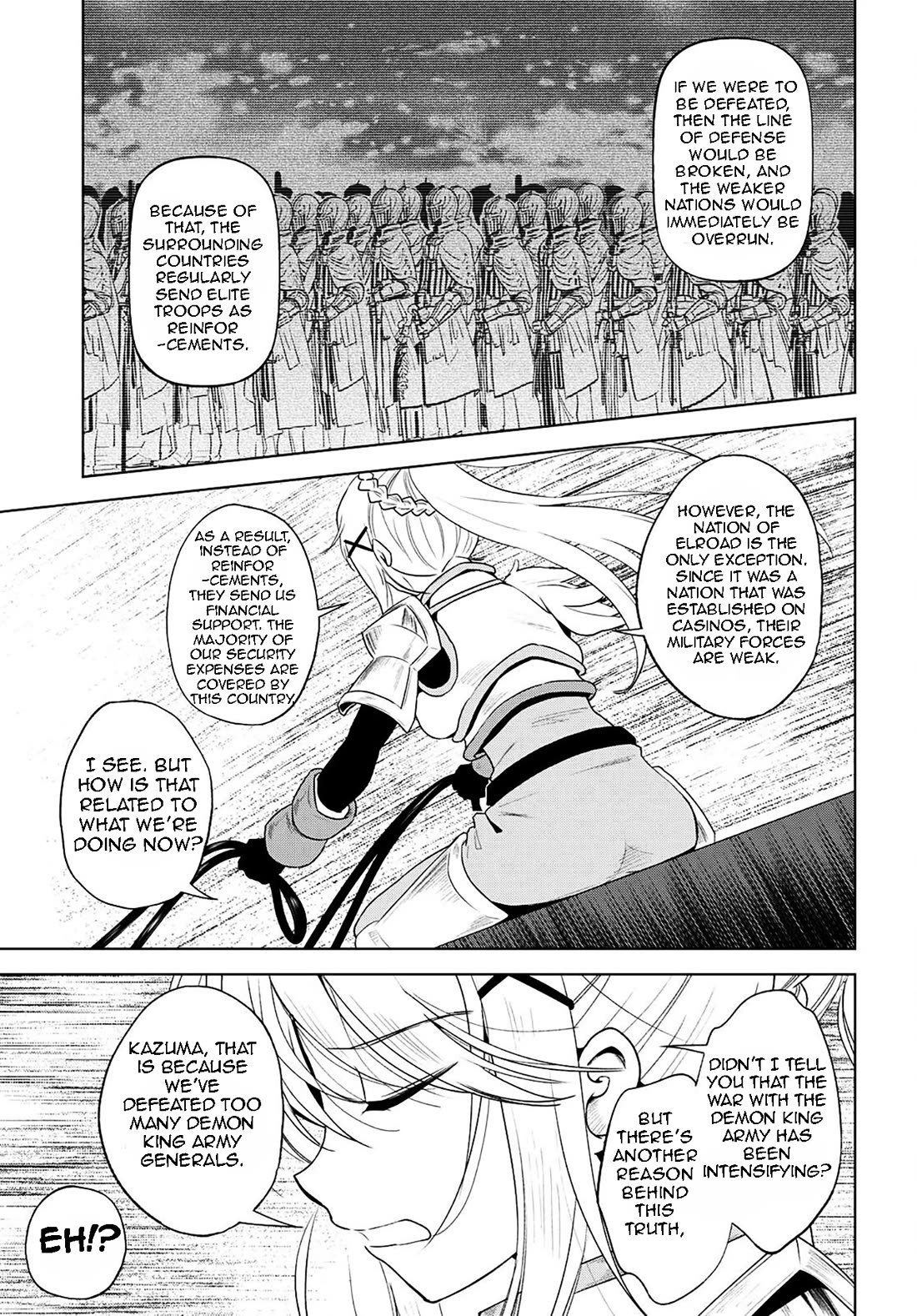 Kono Subarashii Sekai ni Shukufuku o! Chapter 106 page 28 - Chapter 106: Let this collusion break this engagement! 2