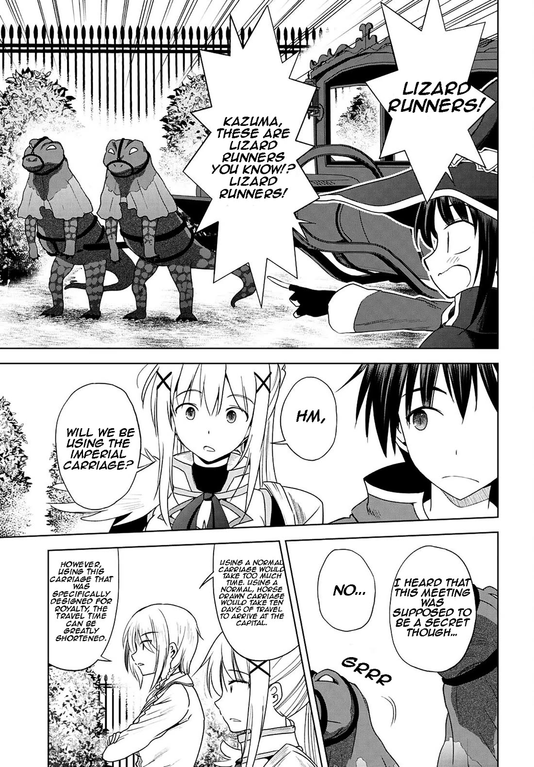 Kono Subarashii Sekai ni Shukufuku o! Chapter 106 page 4 - Chapter 106: Let this collusion break this engagement! 2