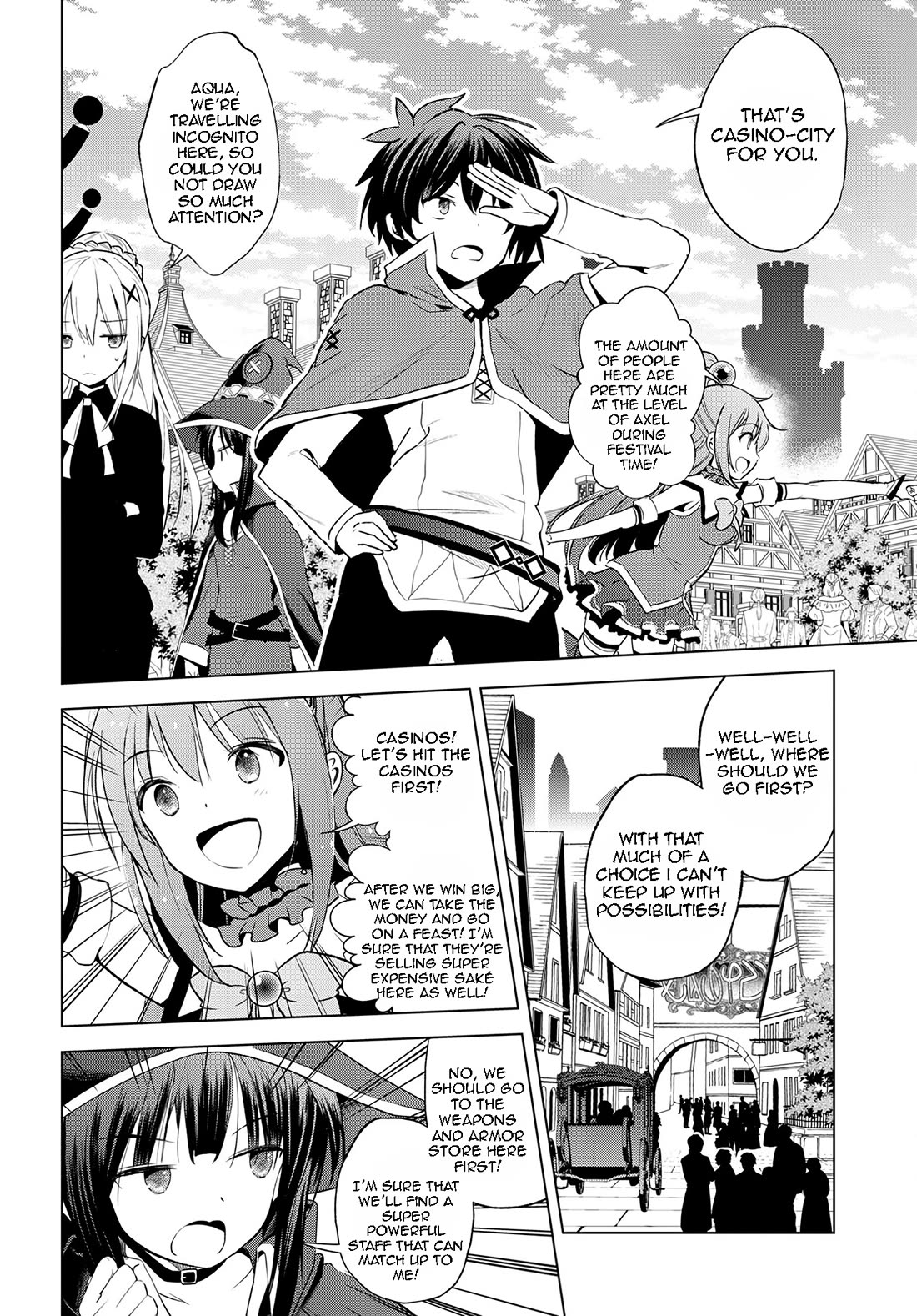 Kono Subarashii Sekai ni Shukufuku o! Chapter 107 page 5 - Chapter 107: Let those nobles babysit our troublemakers!