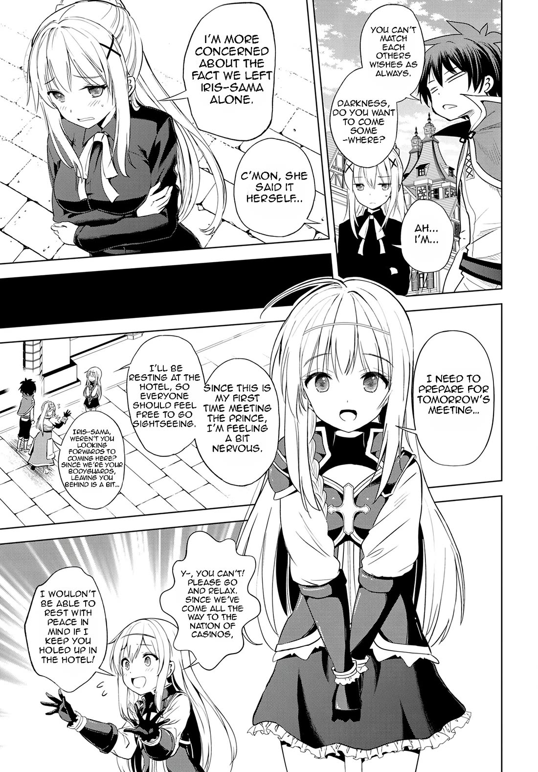 Kono Subarashii Sekai ni Shukufuku o! Chapter 107 page 6 - Chapter 107: Let those nobles babysit our troublemakers!