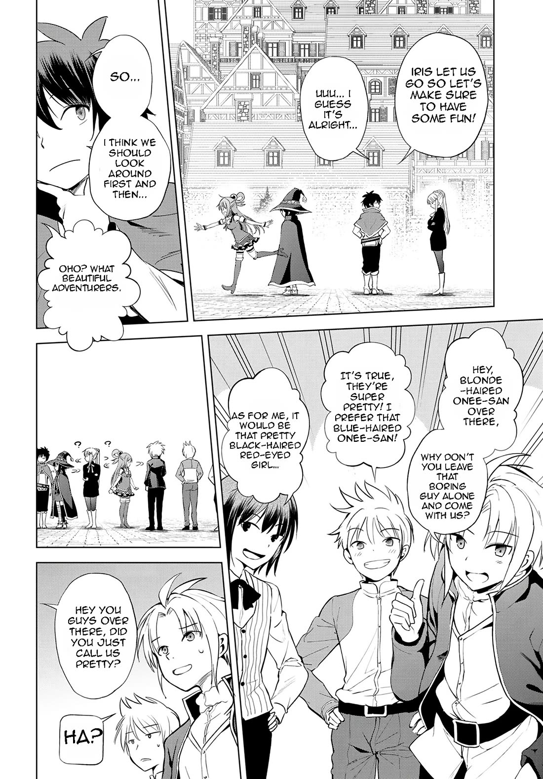 Kono Subarashii Sekai ni Shukufuku o! Chapter 107 page 7 - Chapter 107: Let those nobles babysit our troublemakers!