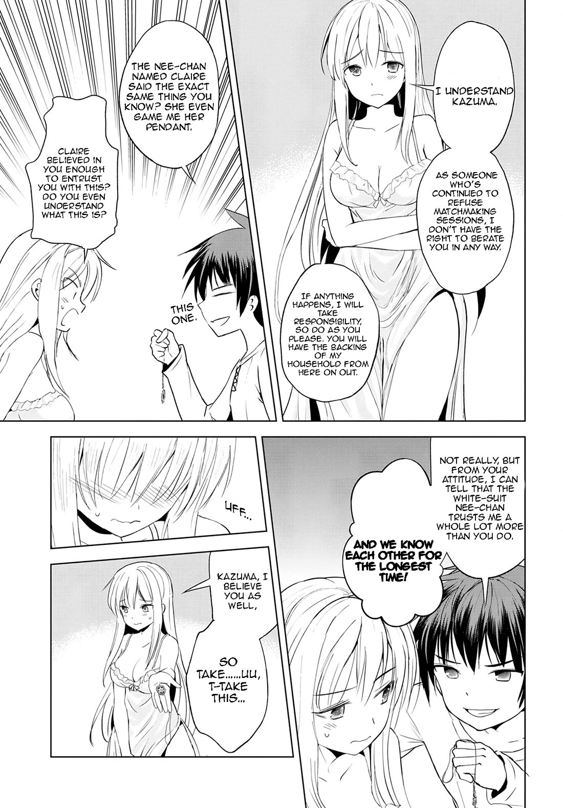 Kono Subarashii Sekai ni Shukufuku o! Chapter 108 page 20 - Chapter 108: Let's punish this unworthy fiancé!
