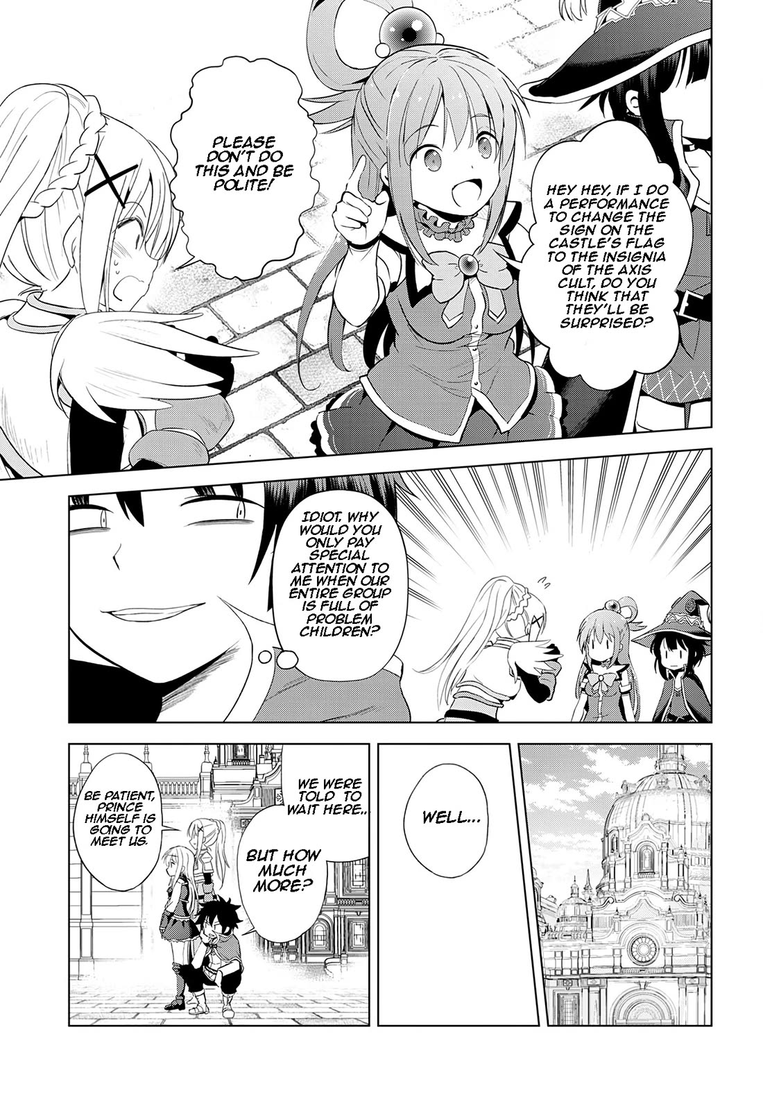Kono Subarashii Sekai ni Shukufuku o! Chapter 108 page 24 - Chapter 108: Let's punish this unworthy fiancé!