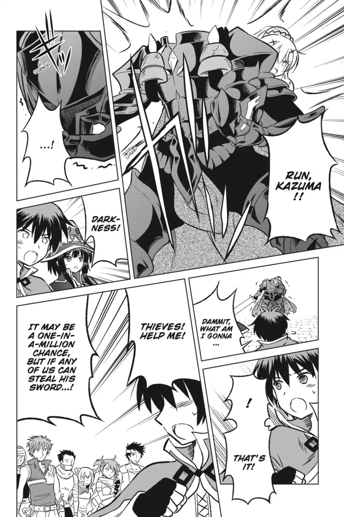 Kono Subarashii Sekai ni Shukufuku o! Chapter 11 page 4 - Chapter 11: May There Be an End to This Crummy Battle!