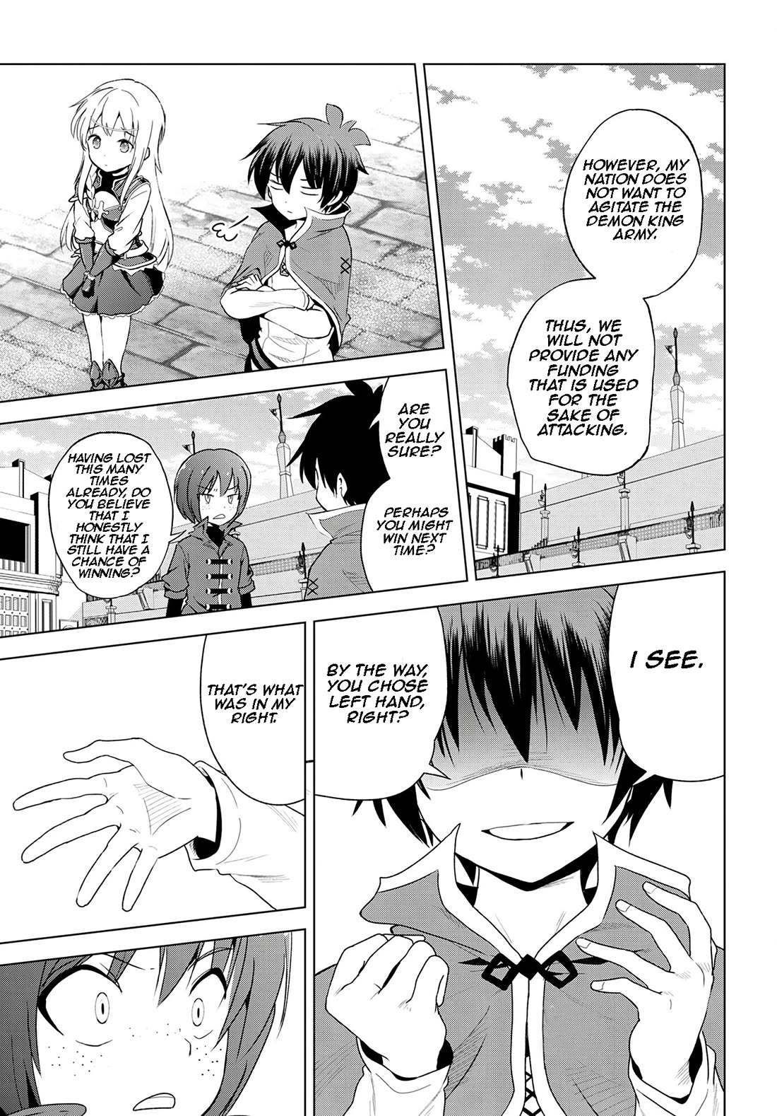 Kono Subarashii Sekai ni Shukufuku o! Chapter 111 page 14 - Chapter 111: Let us defeat this greedy prince!
