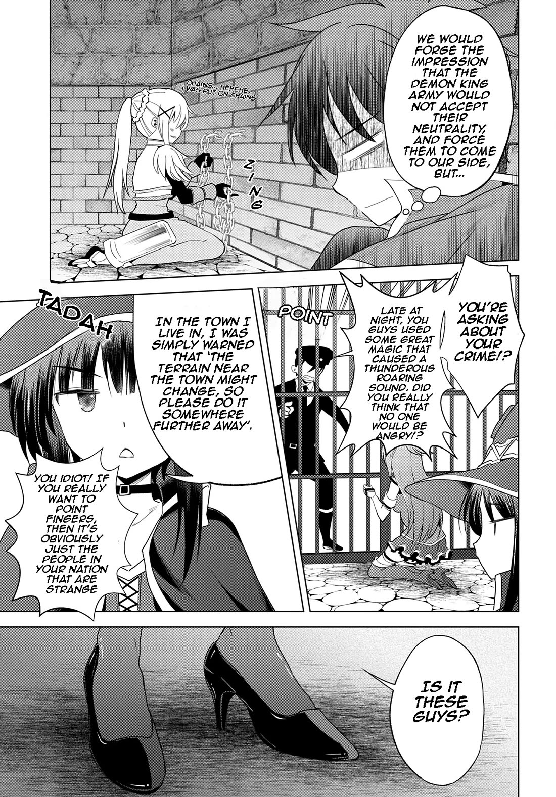 Kono Subarashii Sekai ni Shukufuku o! Chapter 111 page 22 - Chapter 111: Let us defeat this greedy prince!