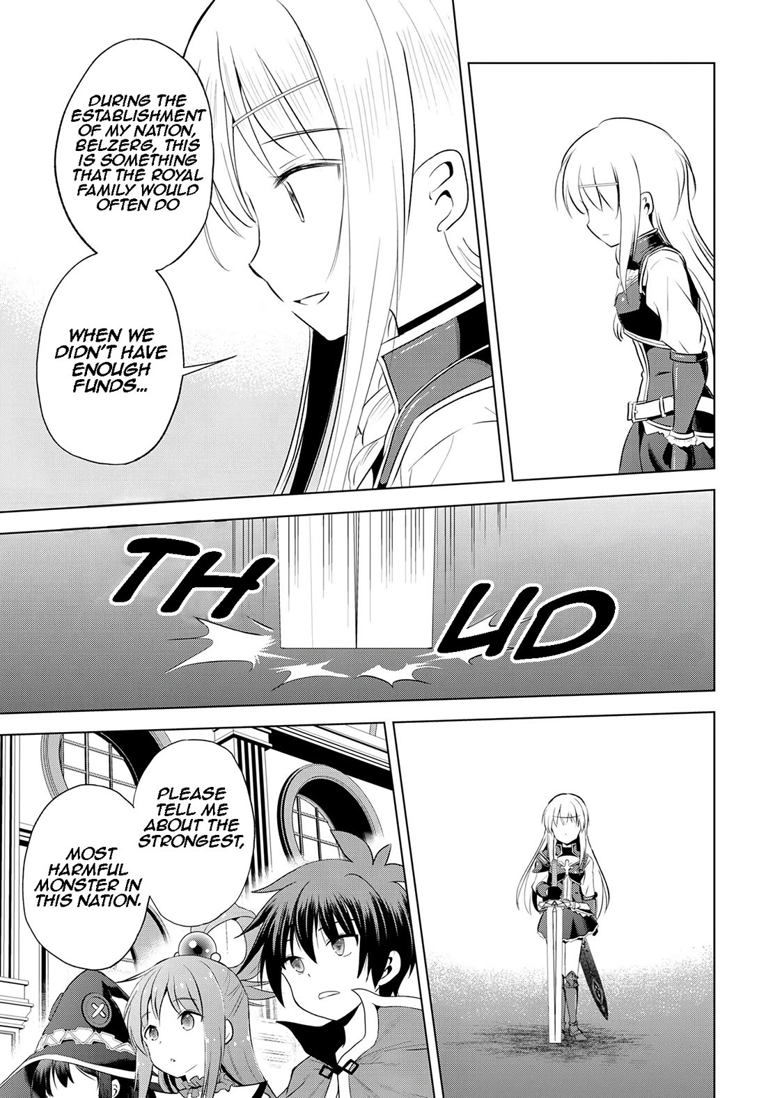 Kono Subarashii Sekai ni Shukufuku o! Chapter 112 page 28 - Chapter 112: Hail the warrior princess! 1