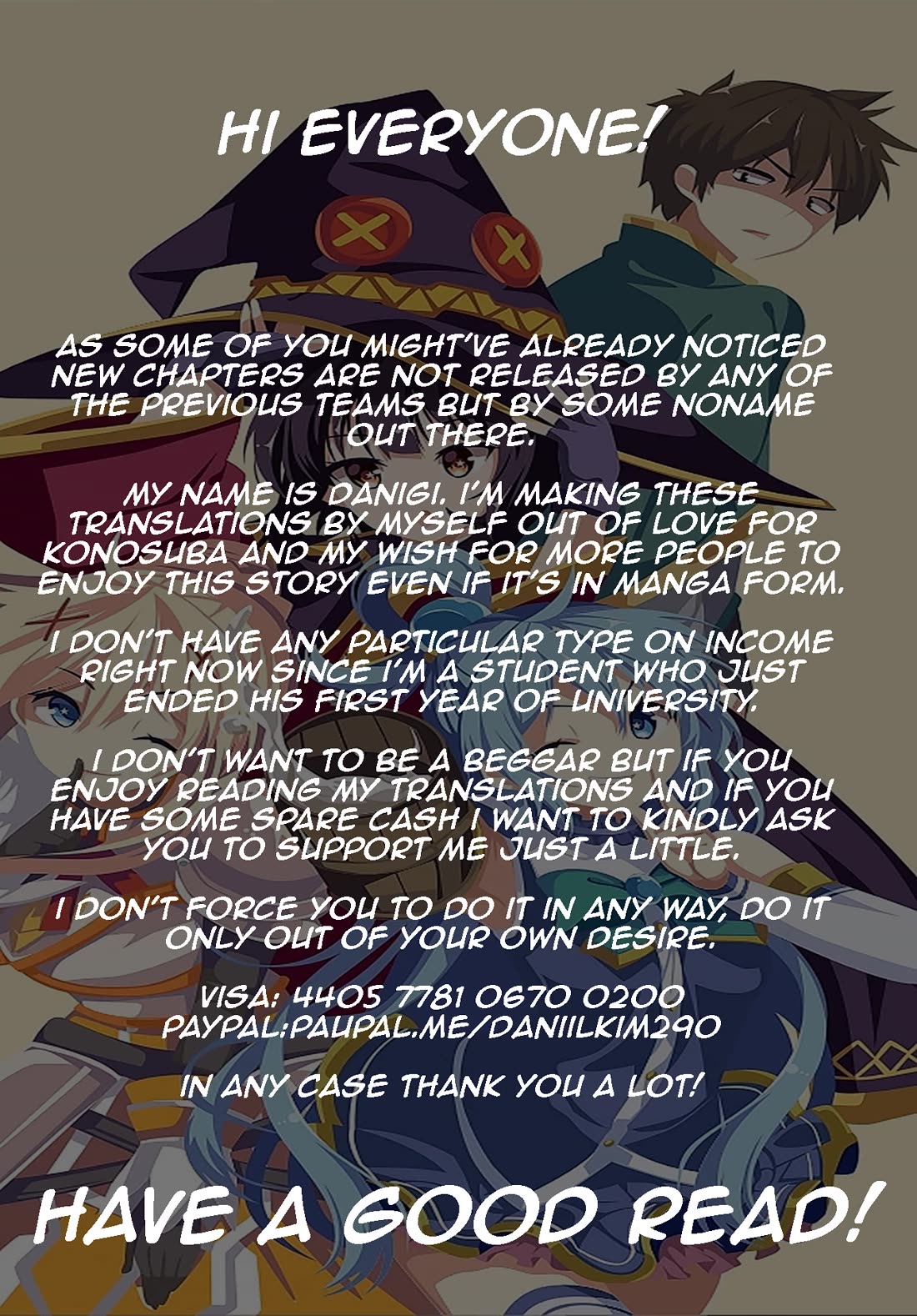 Kono Subarashii Sekai ni Shukufuku o! Chapter 114 page 2 - Chapter 114: Let's end those ridiculous negotiations!