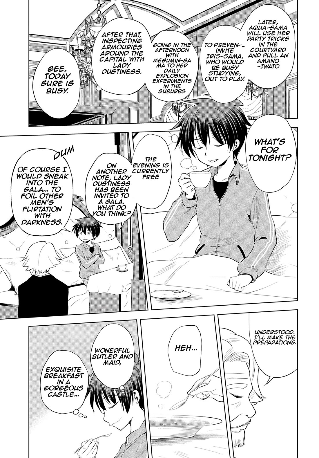 Kono Subarashii Sekai ni Shukufuku o! Chapter 117 page 12 - Chapter 117: Let's awaken this lolicon NEET!