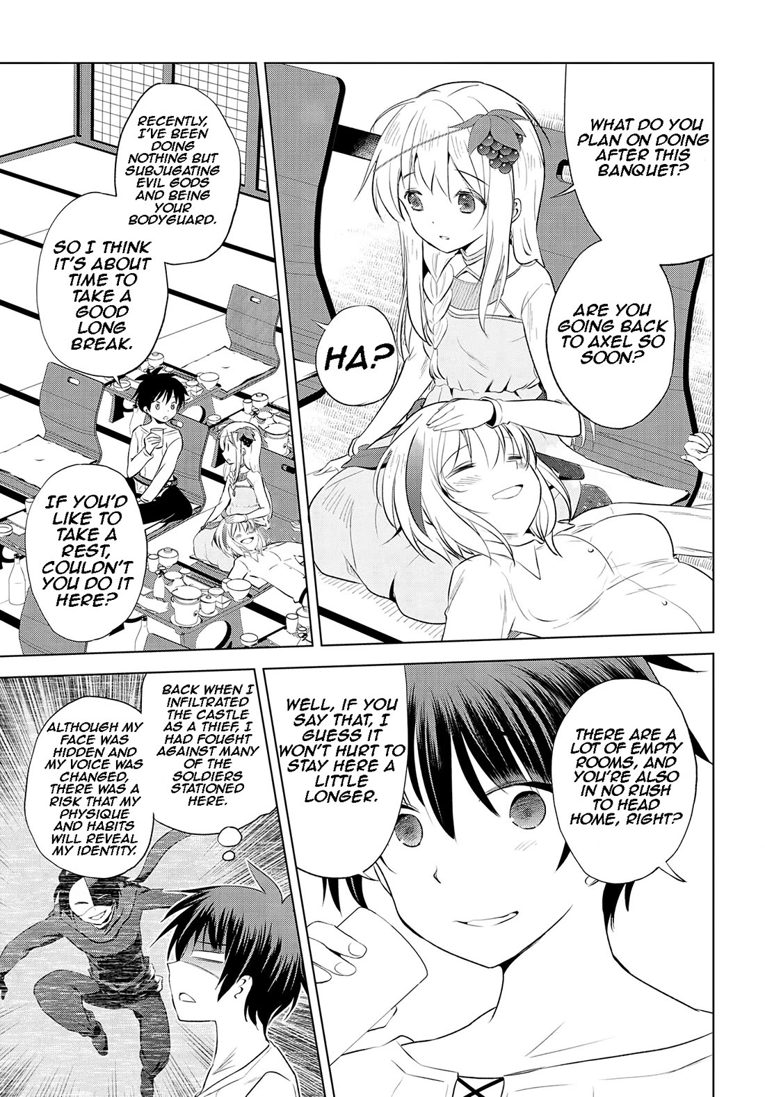 Kono Subarashii Sekai ni Shukufuku o! Chapter 117 page 8 - Chapter 117: Let's awaken this lolicon NEET!