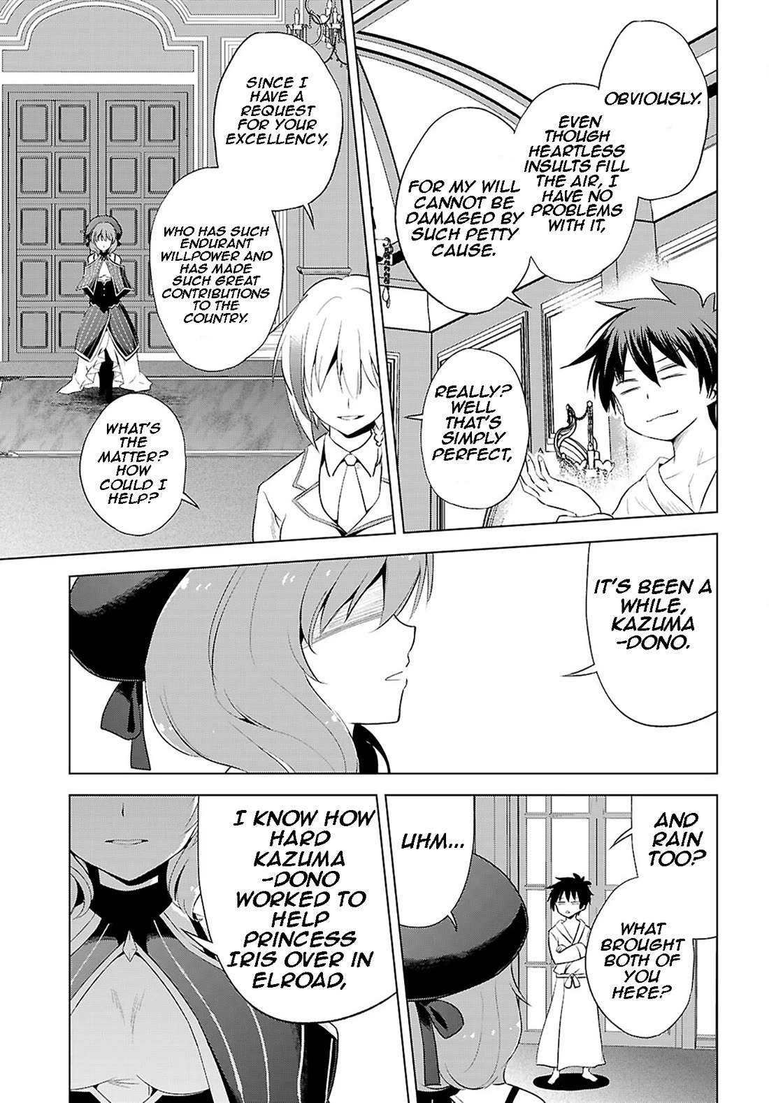 Kono Subarashii Sekai ni Shukufuku o! Chapter 118 page 27 - Chapter 118: Let's awaken this lolicon NEET! 2