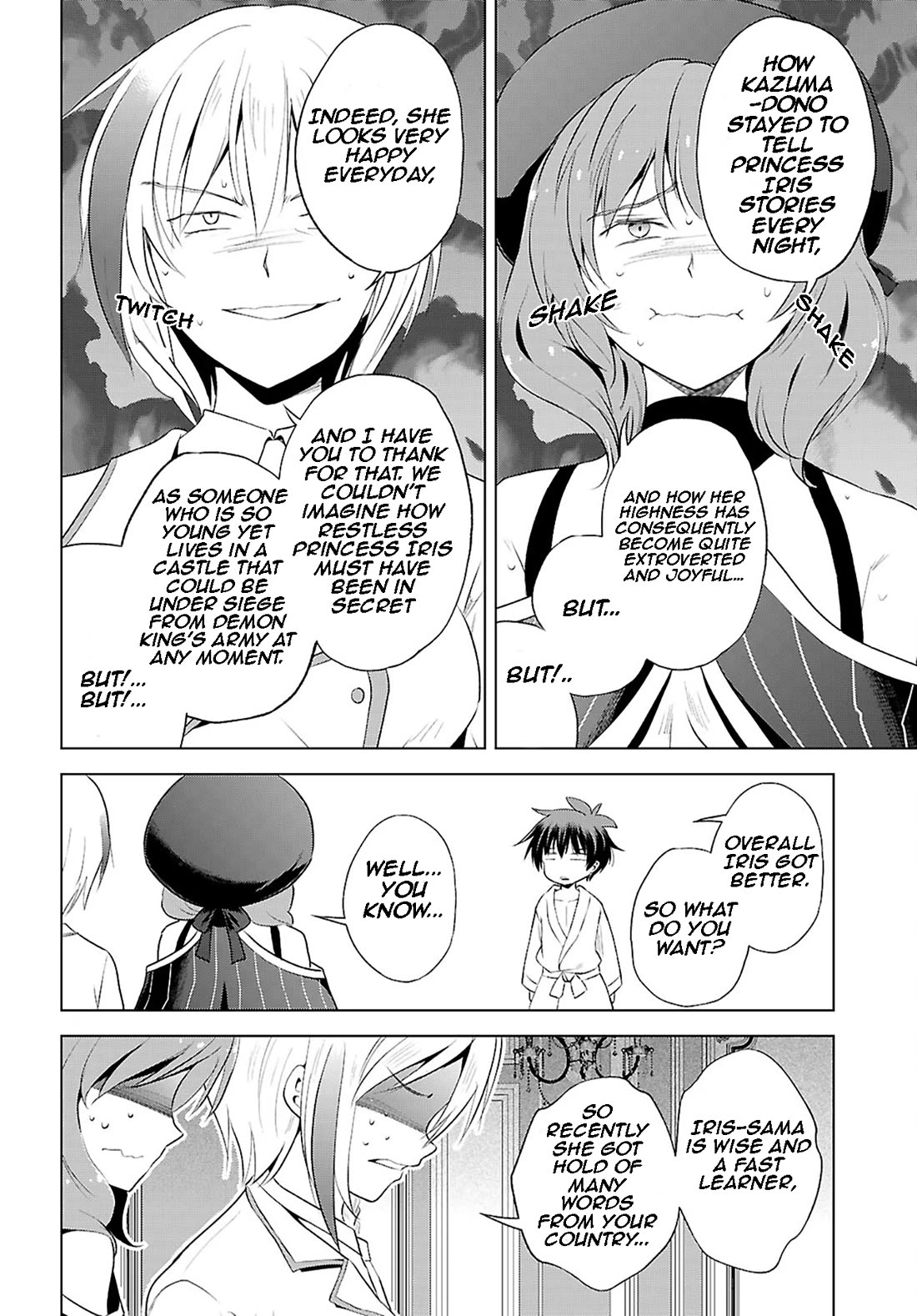 Kono Subarashii Sekai ni Shukufuku o! Chapter 118 page 28 - Chapter 118: Let's awaken this lolicon NEET! 2