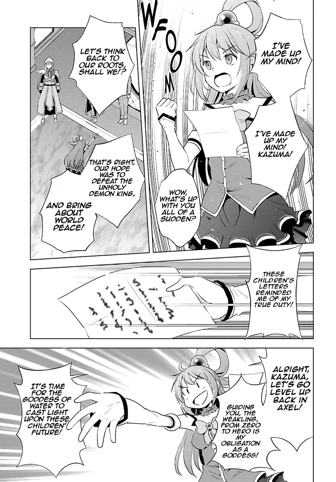 Kono Subarashii Sekai ni Shukufuku o! Chapter 118 page 8 - Chapter 118: Let's awaken this lolicon NEET! 2