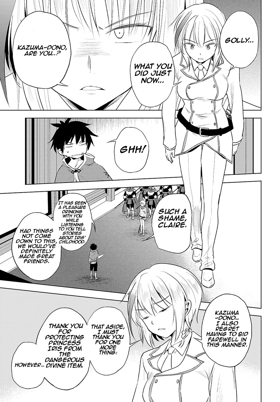 Kono Subarashii Sekai ni Shukufuku o! Chapter 119 page 8 - Chapter 119: Let's punish this selfish runaway!