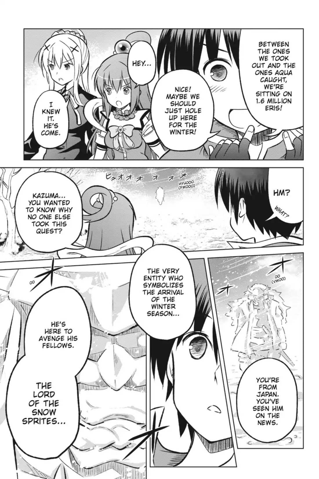 Kono Subarashii Sekai ni Shukufuku o! Chapter 12 page 11 - Chapter 12: May I Have Good Luck with This Rebirth!