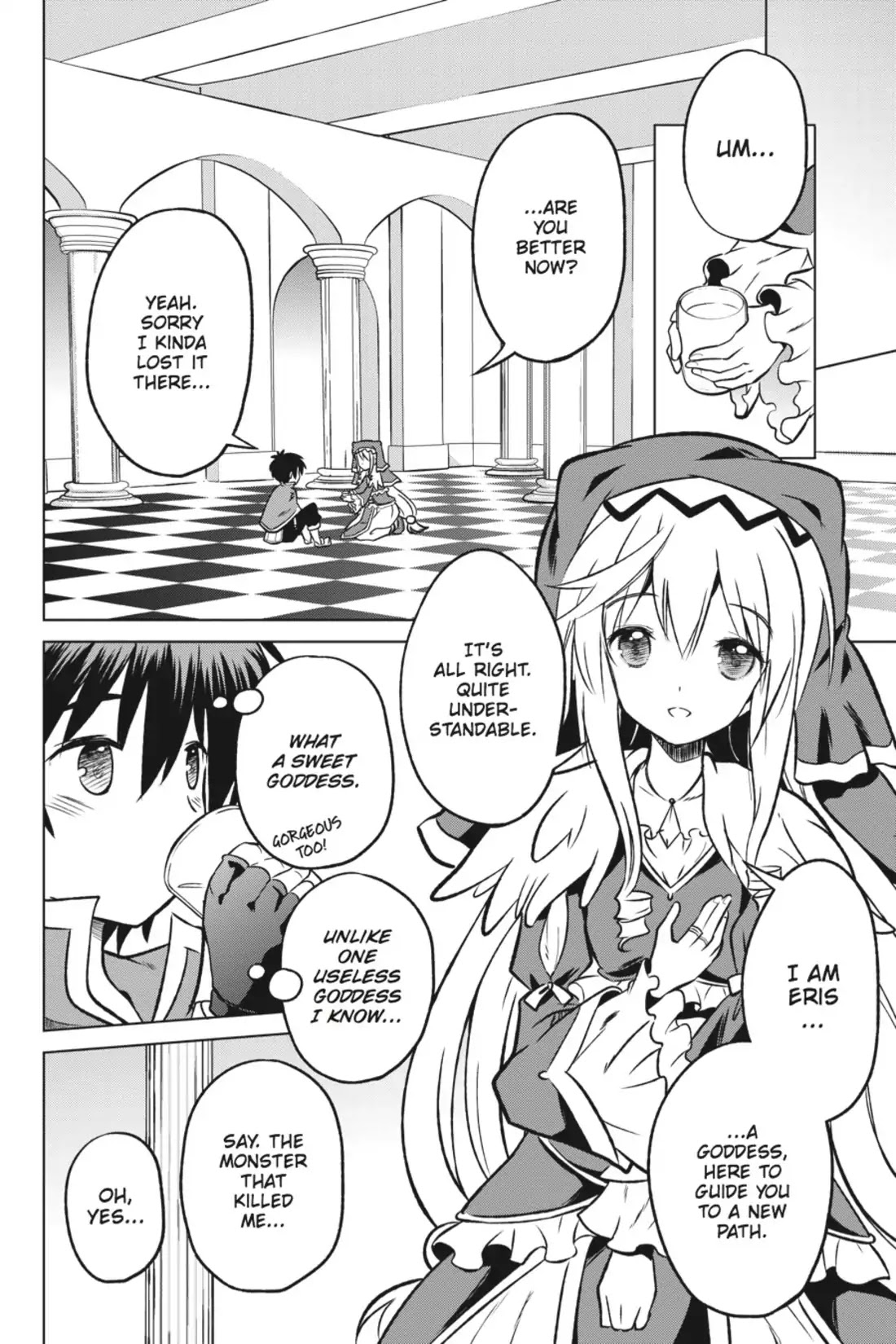 Kono Subarashii Sekai ni Shukufuku o! Chapter 12 page 16 - Chapter 12: May I Have Good Luck with This Rebirth!