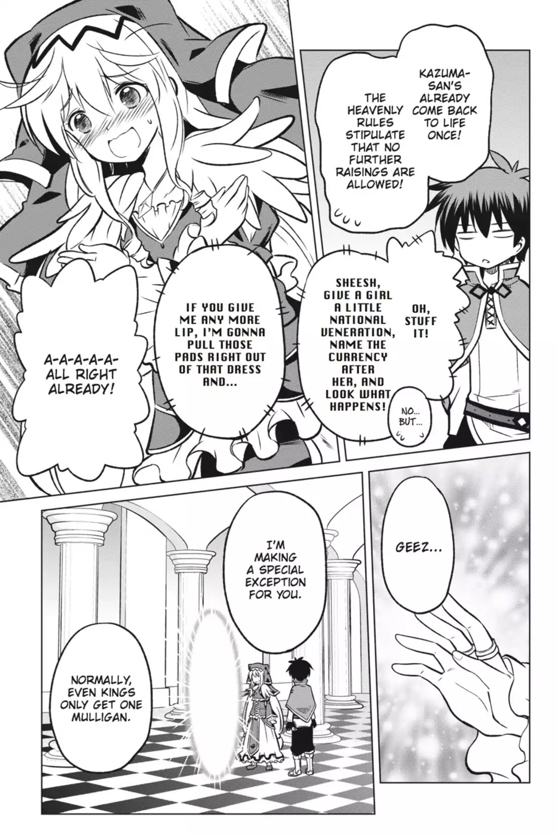 Kono Subarashii Sekai ni Shukufuku o! Chapter 12 page 21 - Chapter 12: May I Have Good Luck with This Rebirth!