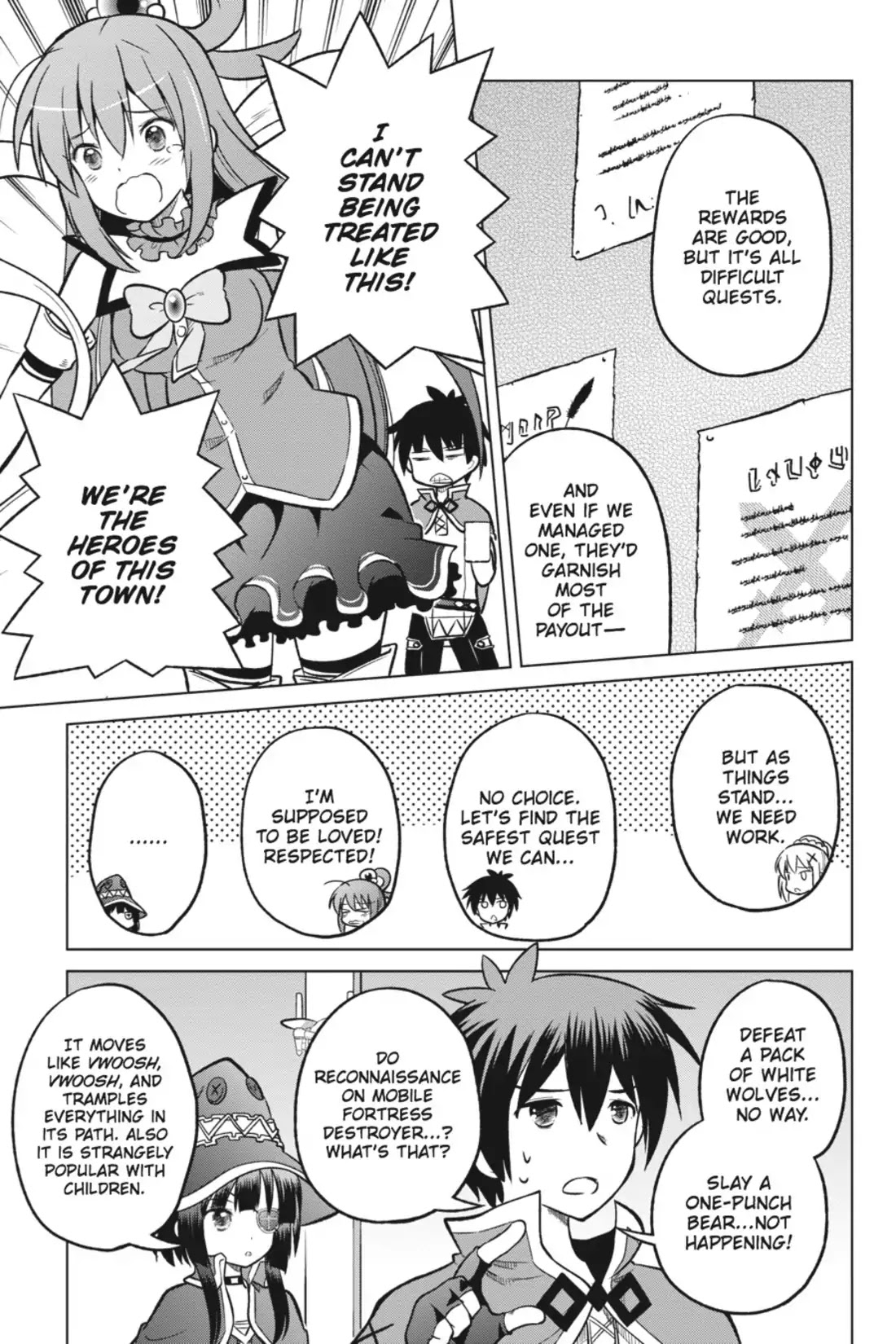 Kono Subarashii Sekai ni Shukufuku o! Chapter 12 page 5 - Chapter 12: May I Have Good Luck with This Rebirth!