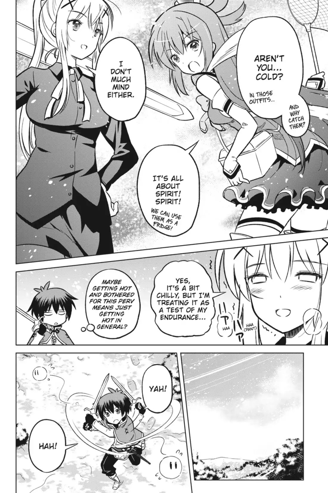 Kono Subarashii Sekai ni Shukufuku o! Chapter 12 page 8 - Chapter 12: May I Have Good Luck with This Rebirth!