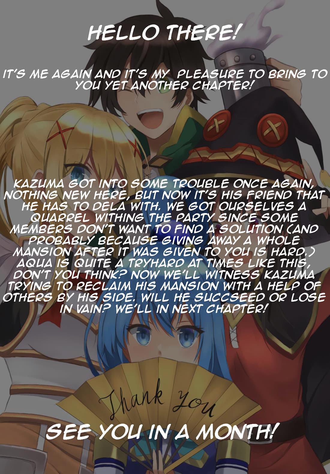 Kono Subarashii Sekai ni Shukufuku o! Chapter 120 page 28 - Chapter 120: Let's punish this cohabitant! 1