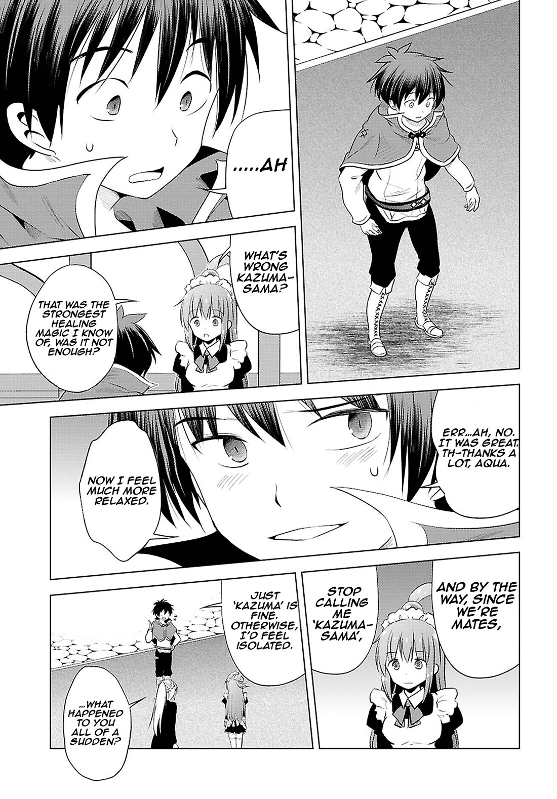 Kono Subarashii Sekai ni Shukufuku o! Chapter 122 page 10 - Chapter 122: May goddess have mercy on this devoted believer! 1