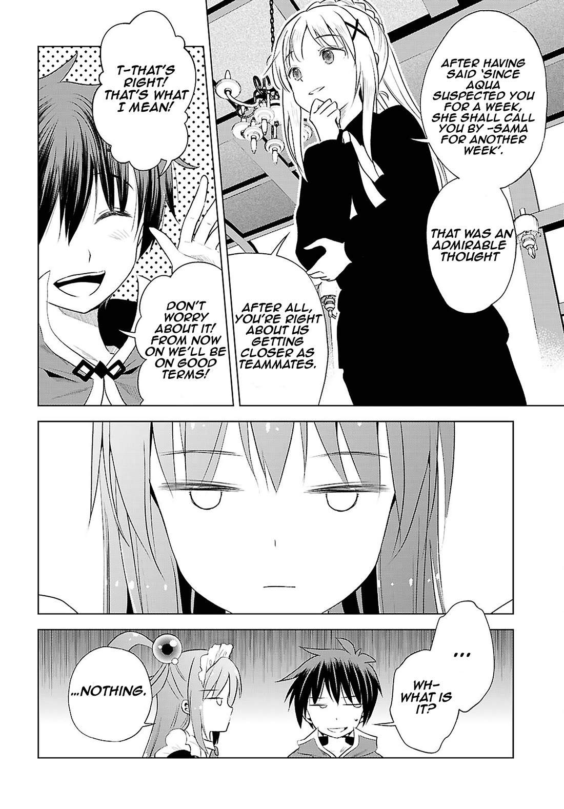 Kono Subarashii Sekai ni Shukufuku o! Chapter 122 page 11 - Chapter 122: May goddess have mercy on this devoted believer! 1