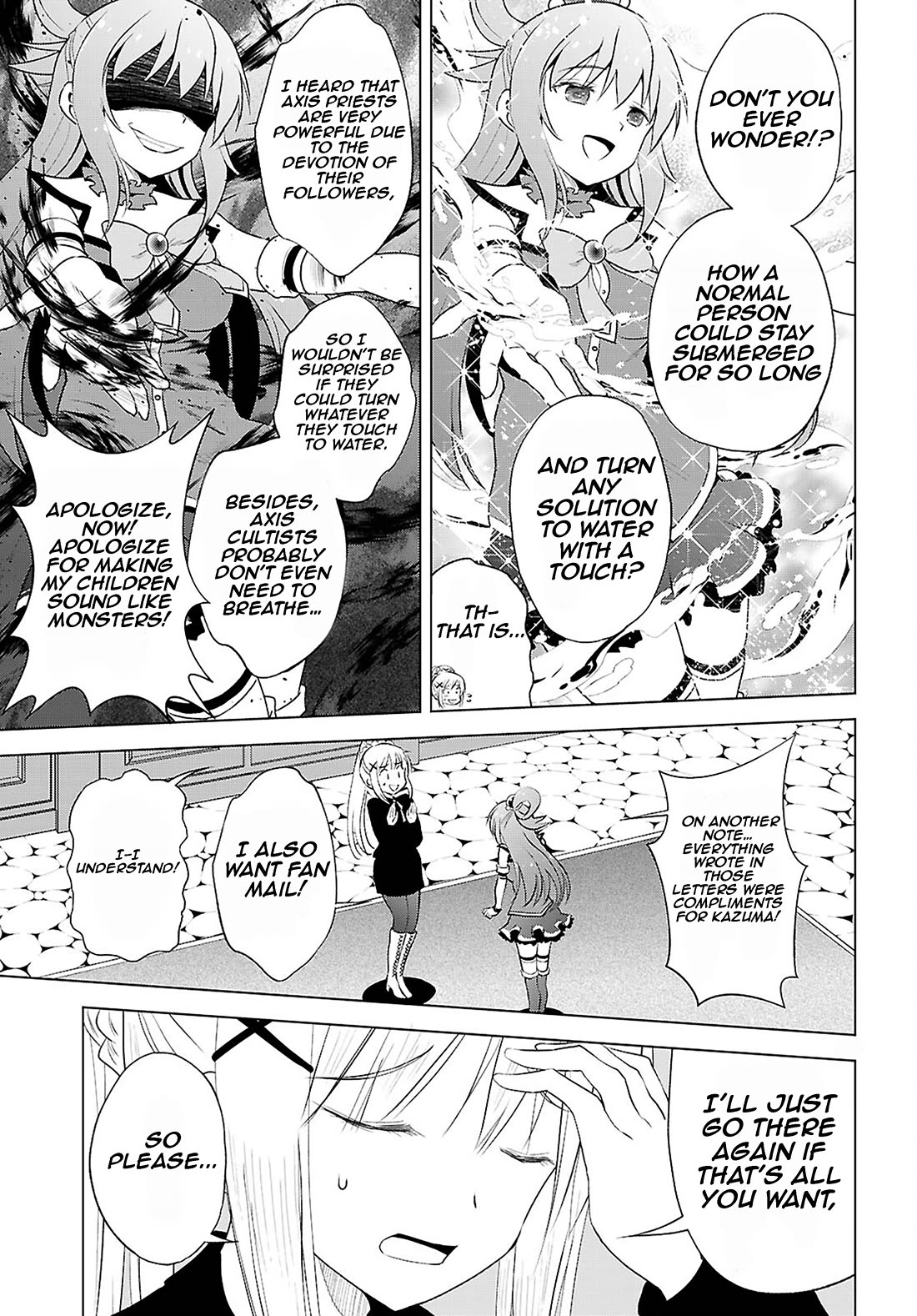 Kono Subarashii Sekai ni Shukufuku o! Chapter 122 page 20 - Chapter 122: May goddess have mercy on this devoted believer! 1