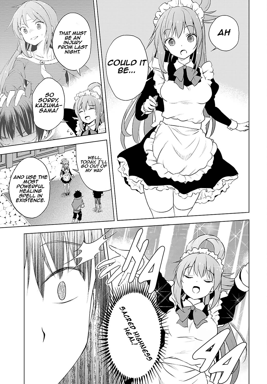 Kono Subarashii Sekai ni Shukufuku o! Chapter 122 page 8 - Chapter 122: May goddess have mercy on this devoted believer! 1