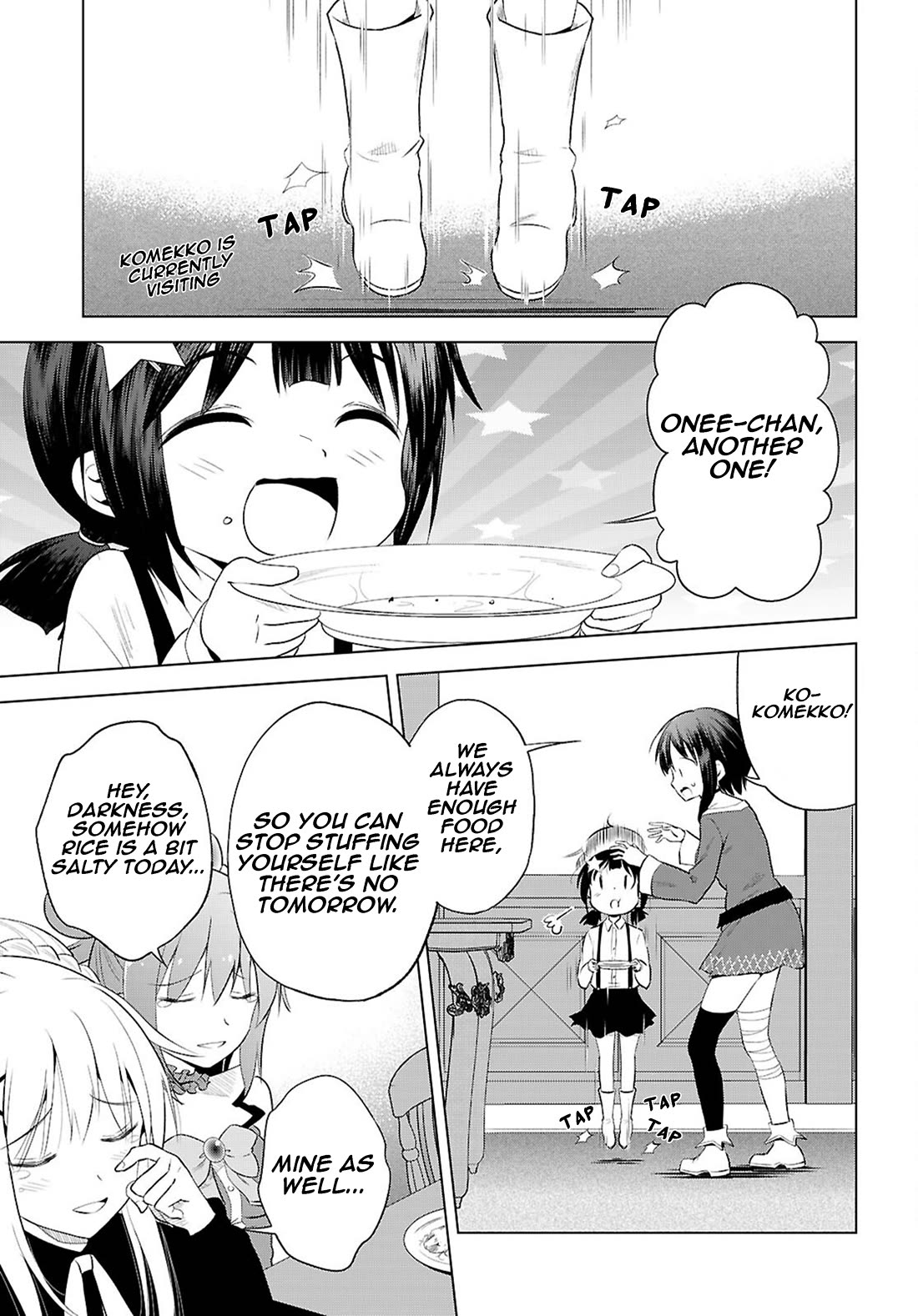 Kono Subarashii Sekai ni Shukufuku o! Chapter 124 page 4 - Chapter 124: A grand treat for my dear sister!