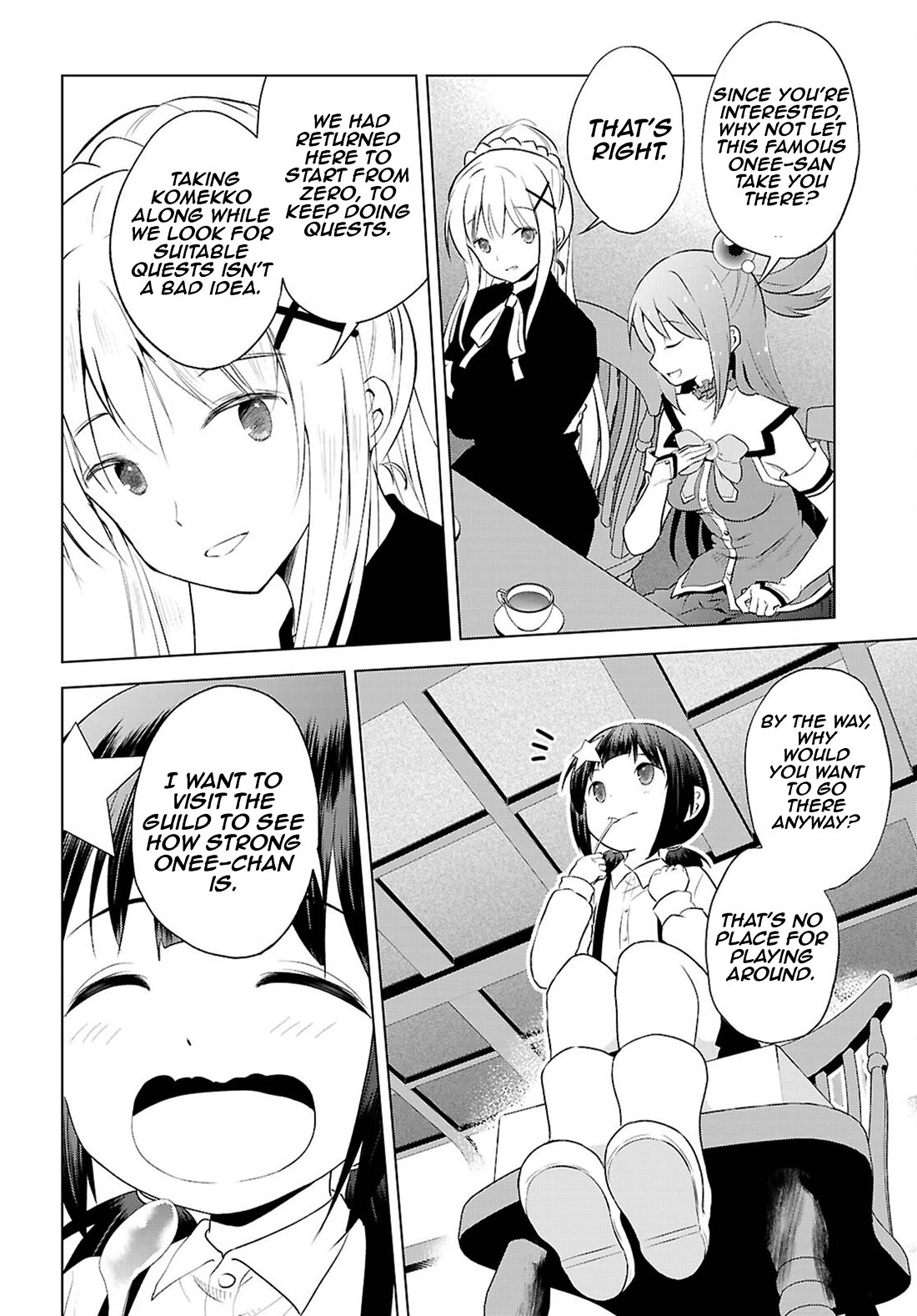 Kono Subarashii Sekai ni Shukufuku o! Chapter 124 page 9 - Chapter 124: A grand treat for my dear sister!