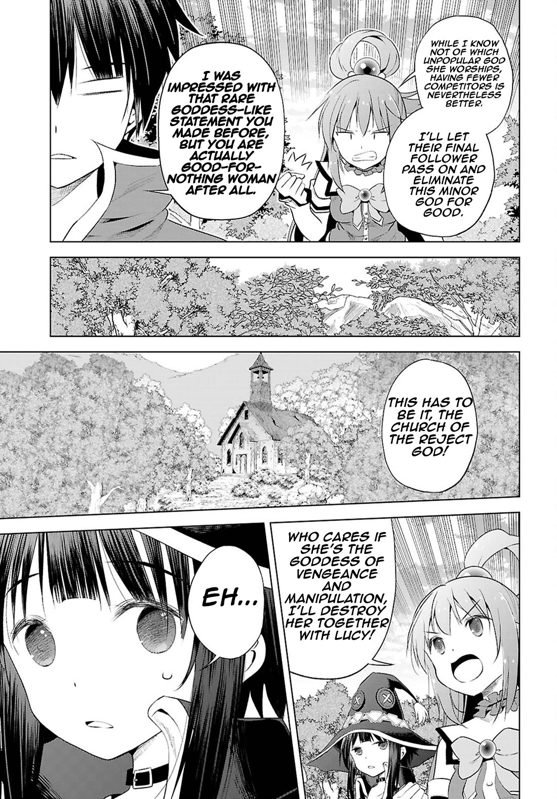 Kono Subarashii Sekai ni Shukufuku o! Chapter 125 page 14 - Chapter 125: May goddess have mercy on this devoted believer! 3