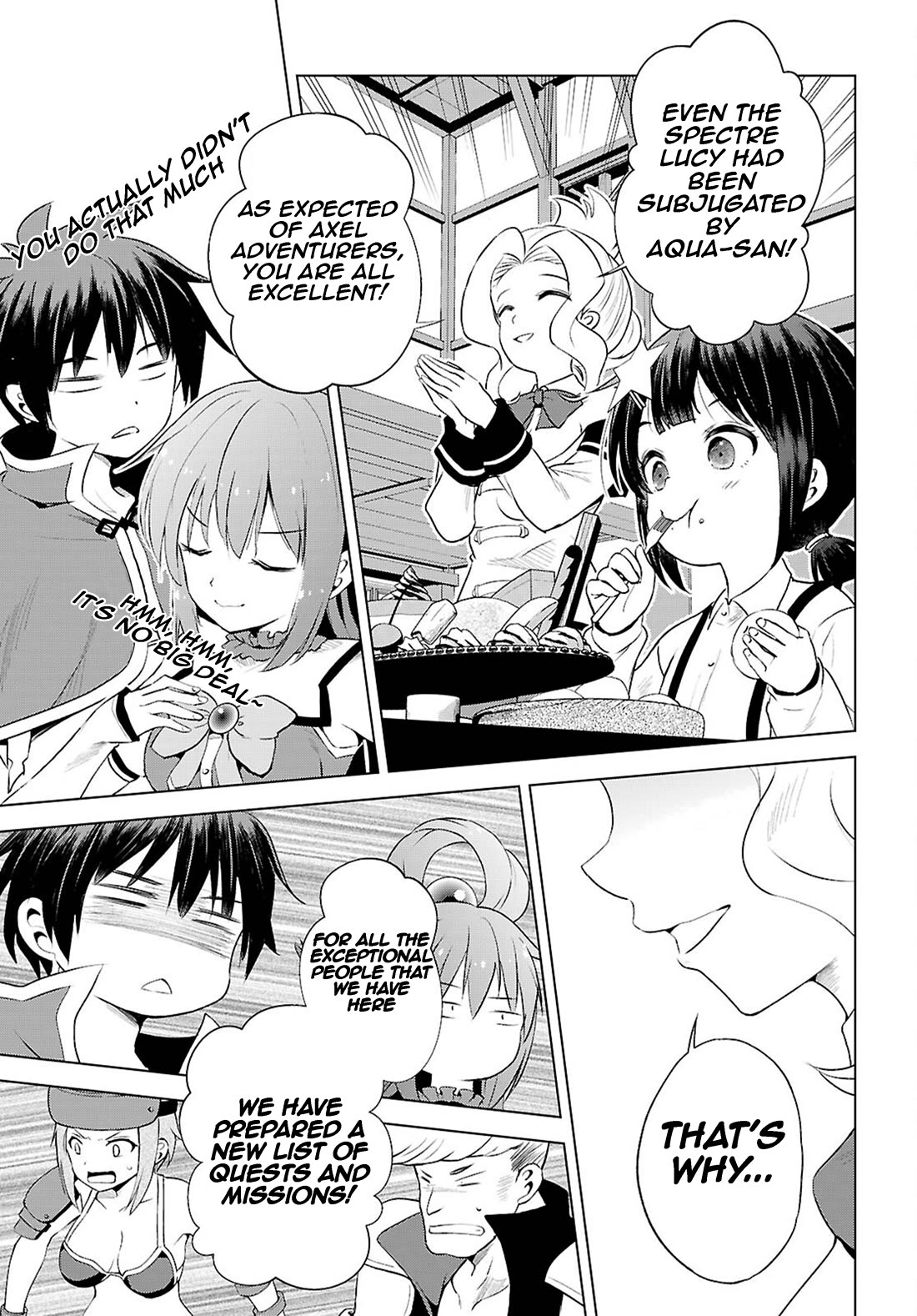 Kono Subarashii Sekai ni Shukufuku o! Chapter 126 page 22 - Chapter 126: This cute little sister is changing adventurers!