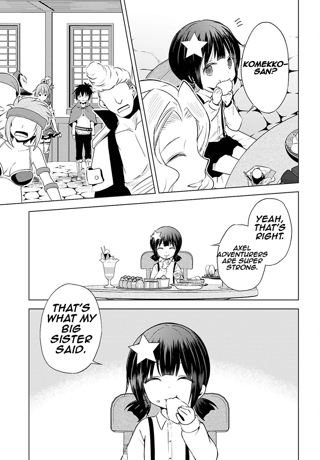 Kono Subarashii Sekai ni Shukufuku o! Chapter 126 page 24 - Chapter 126: This cute little sister is changing adventurers!