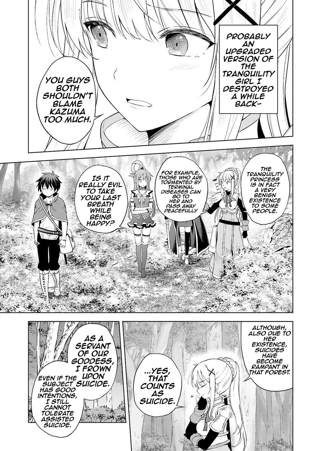Kono Subarashii Sekai ni Shukufuku o! Chapter 127 page 4 - Chapter 127: Let's deal with this wicked monster! 1