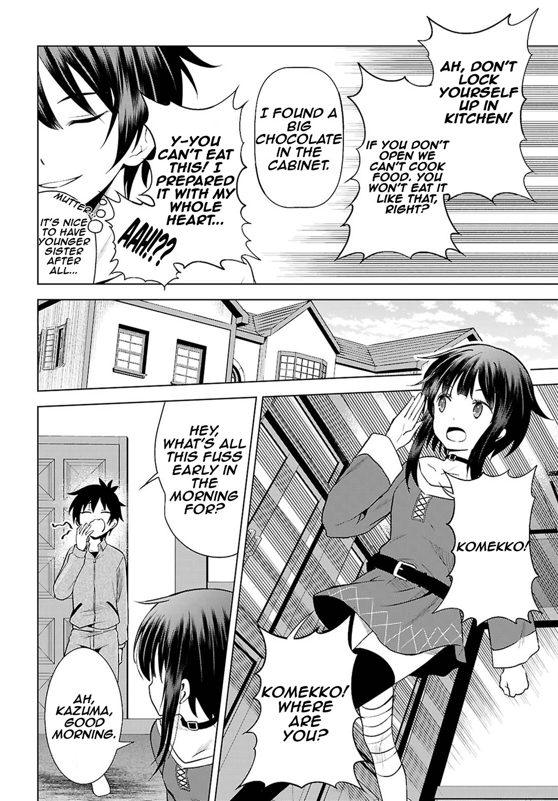 Kono Subarashii Sekai ni Shukufuku o! Chapter 129 page 11 - Chapter 129: Let's restore honor of this great sister!
