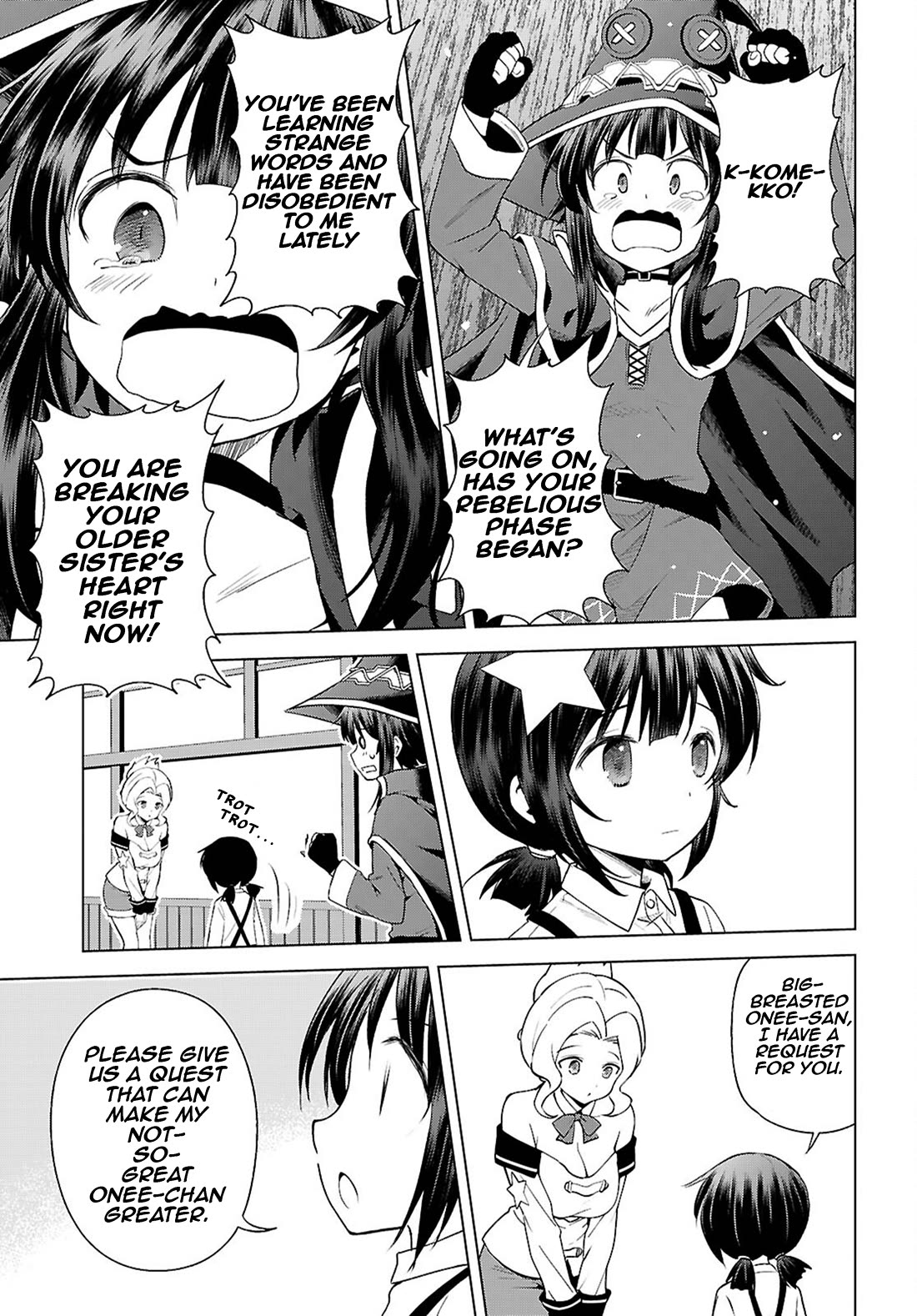 Kono Subarashii Sekai ni Shukufuku o! Chapter 129 page 24 - Chapter 129: Let's restore honor of this great sister!