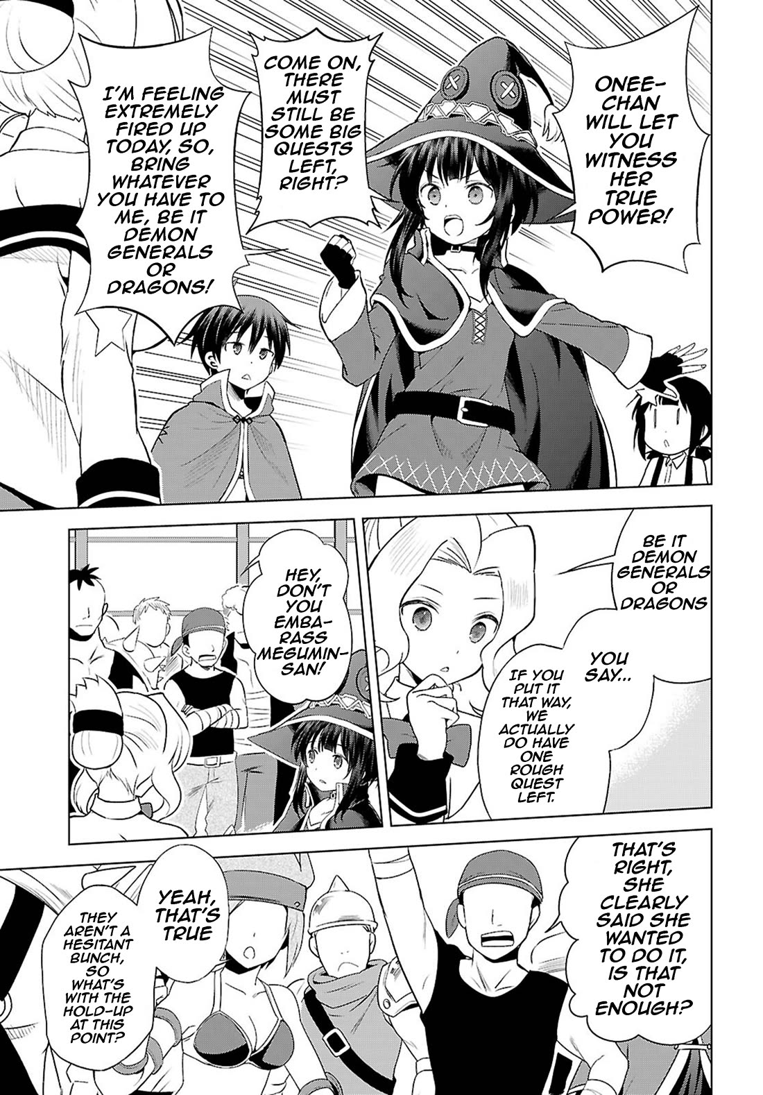 Kono Subarashii Sekai ni Shukufuku o! Chapter 129 page 26 - Chapter 129: Let's restore honor of this great sister!